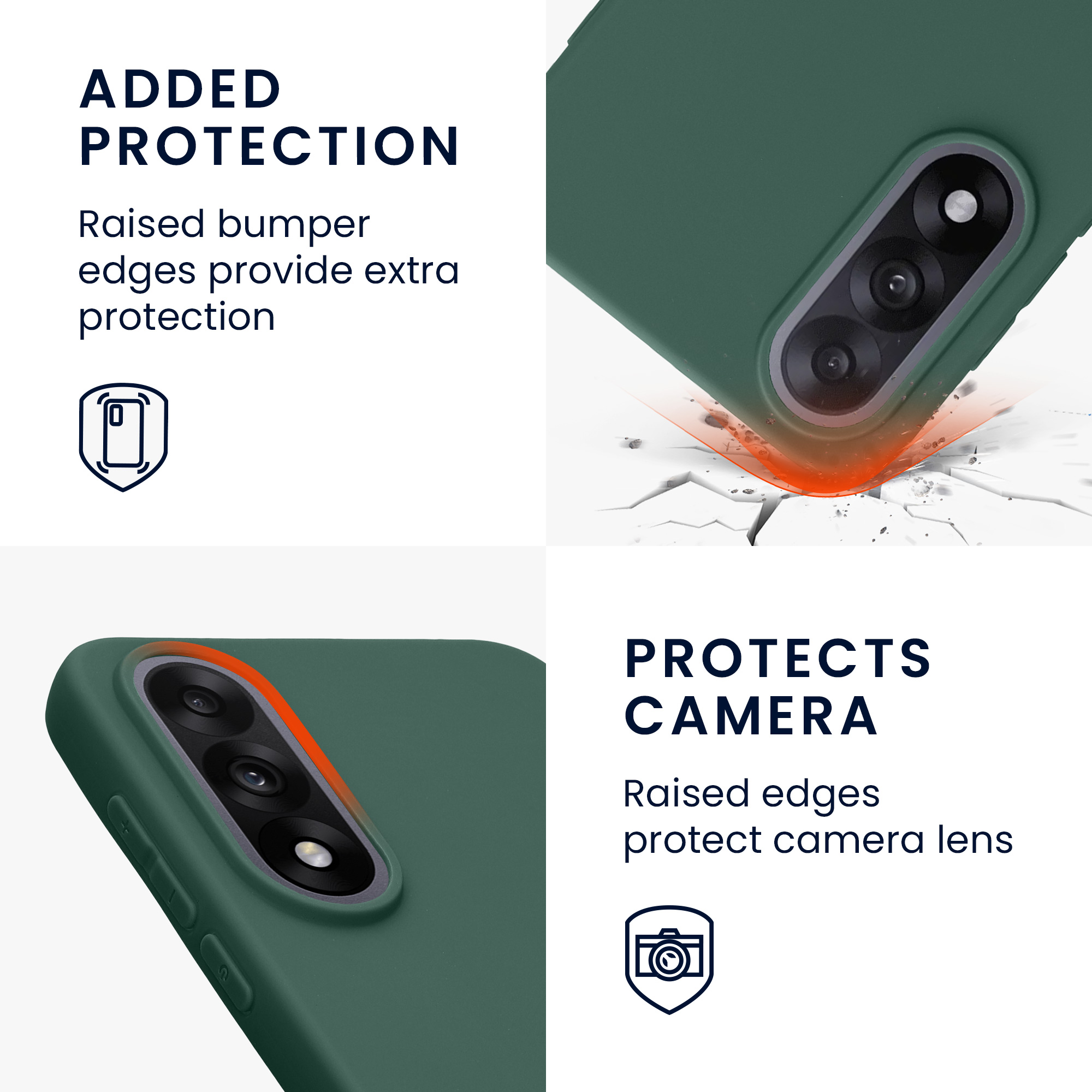 Kryt kwmobile pro OnePlus Nord 5, lesní zelená