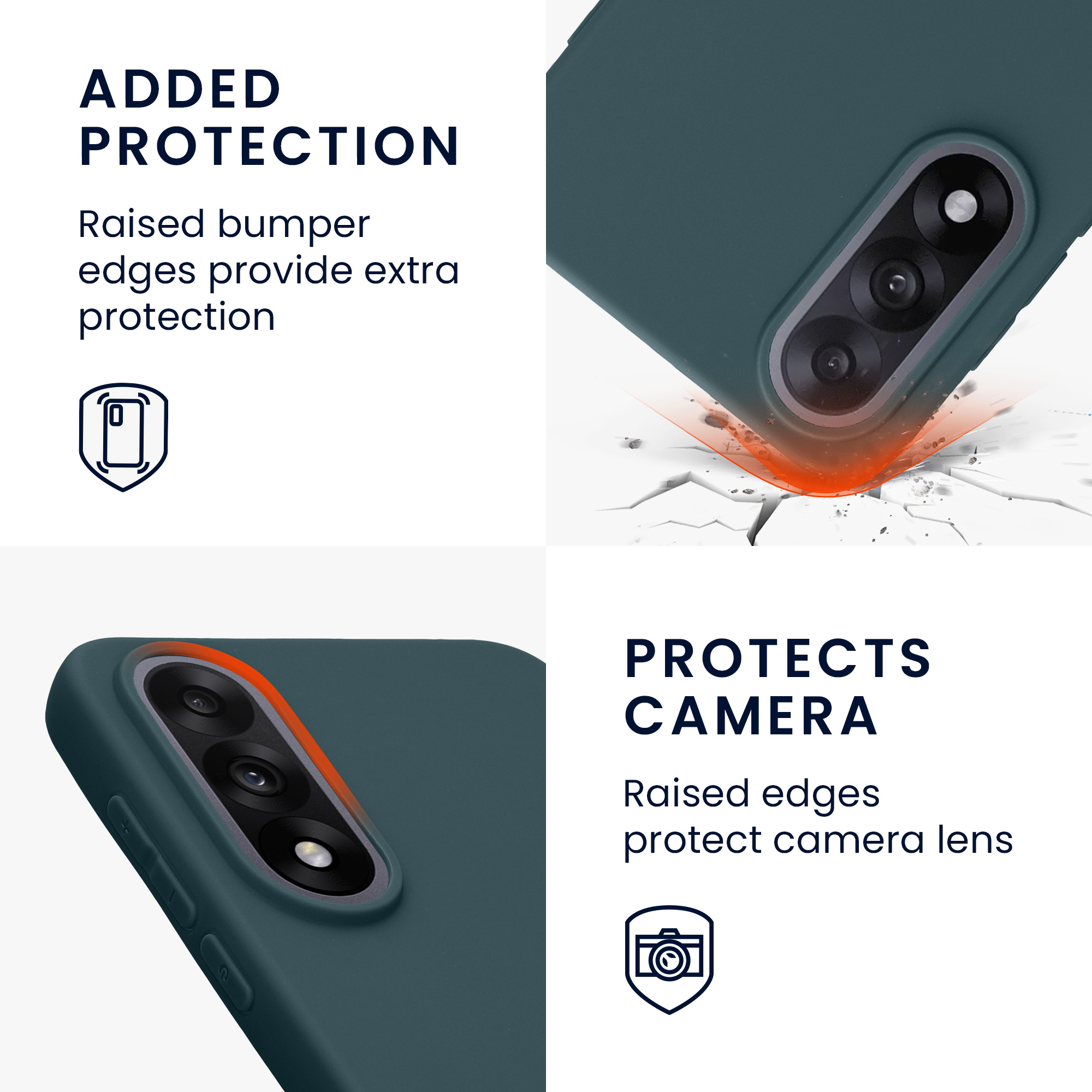 Kryt kwmobile pro OnePlus Nord 5, tmavě šedá