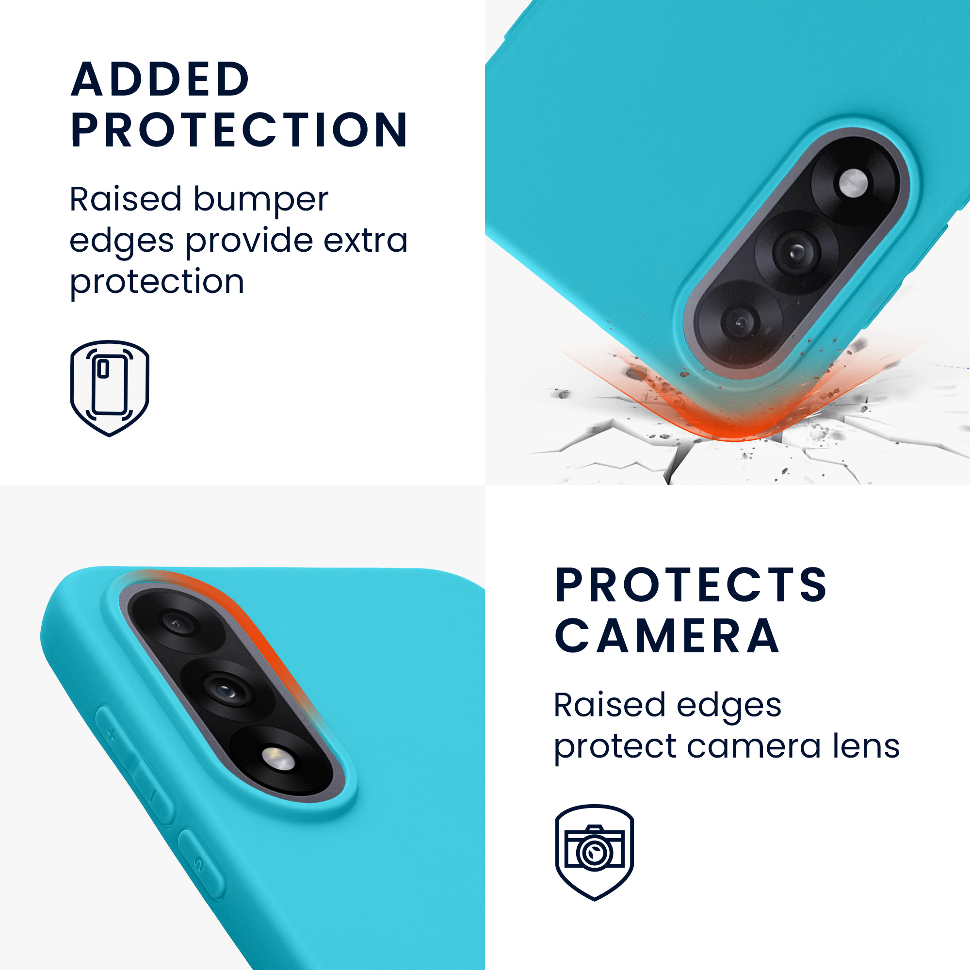 Kryt kwmobile pro OnePlus Nord 5, světle ledová