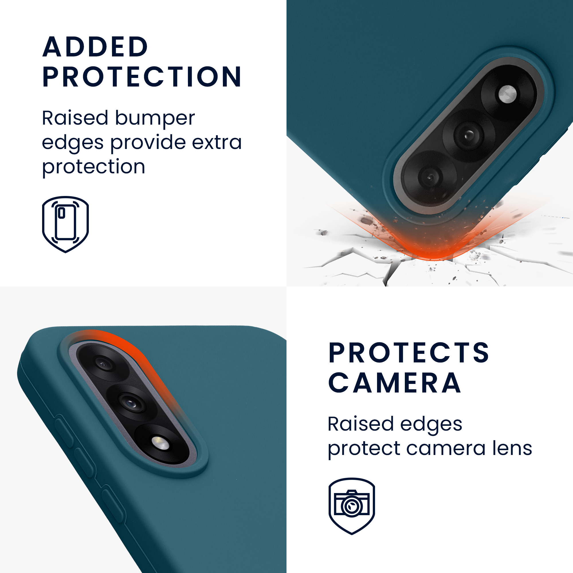 Kryt kwmobile pro OnePlus Nord 5, matná petrolejová