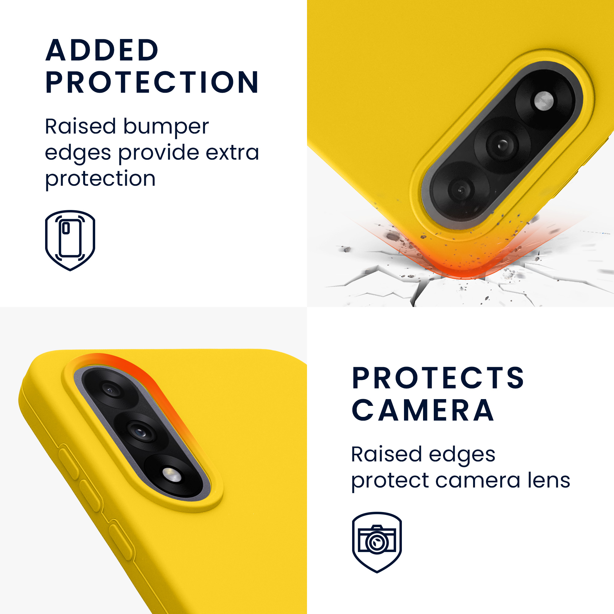 Kryt kwmobile pro OnePlus Nord 5, žlutá