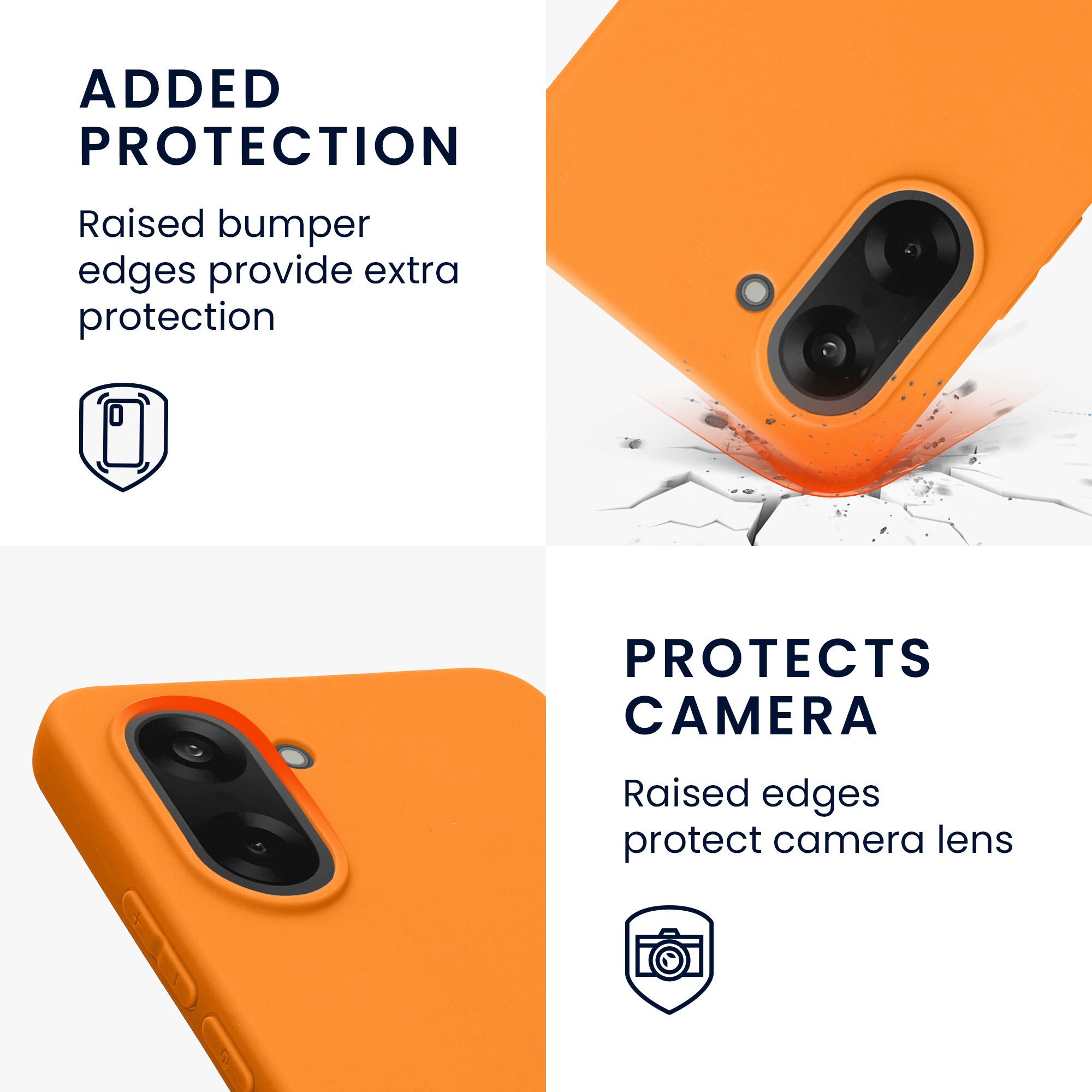 Kryt kwmobile pro OnePlus Nord CE5, oranžová