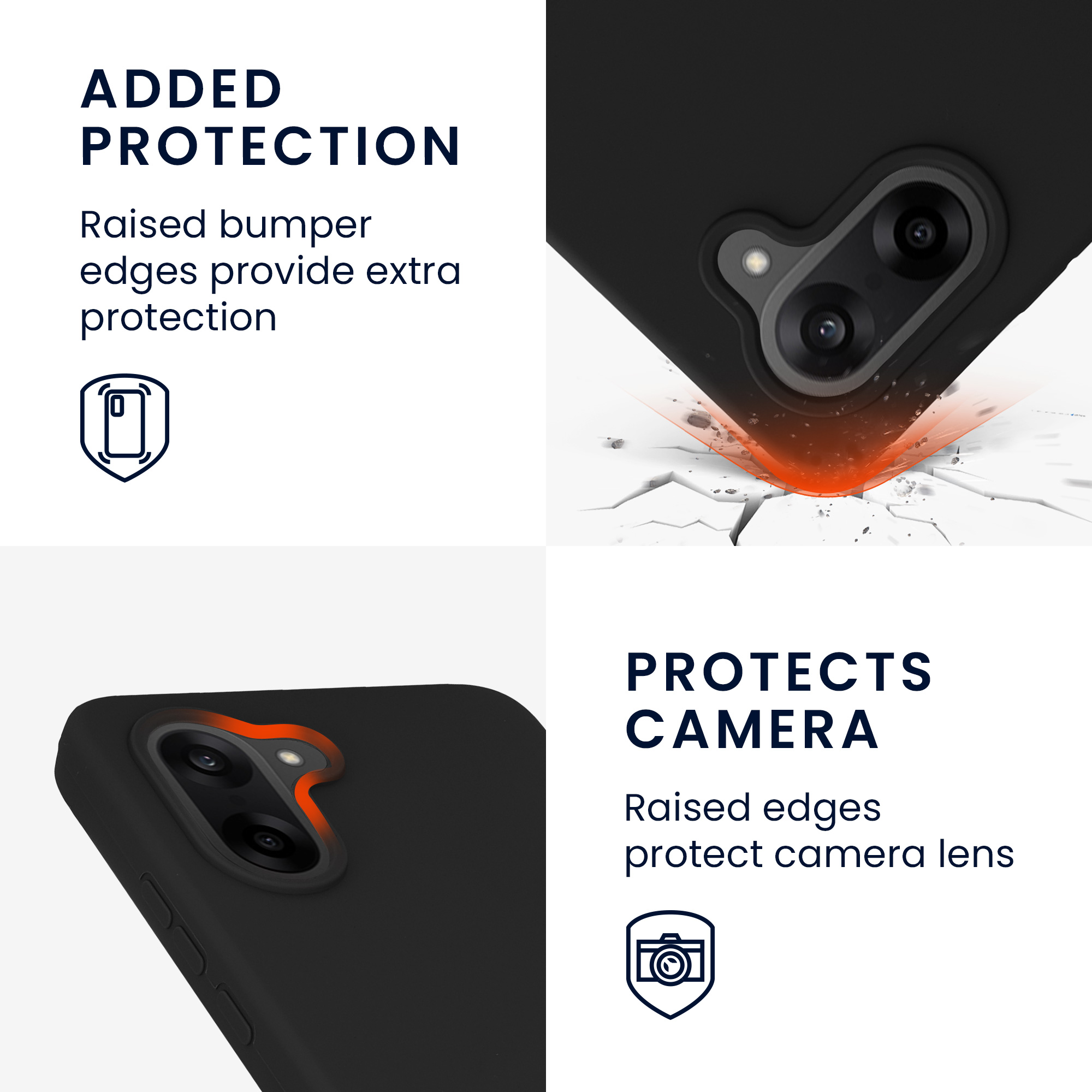 Kryt kwmobile pro OnePlus Nord CE5, černá