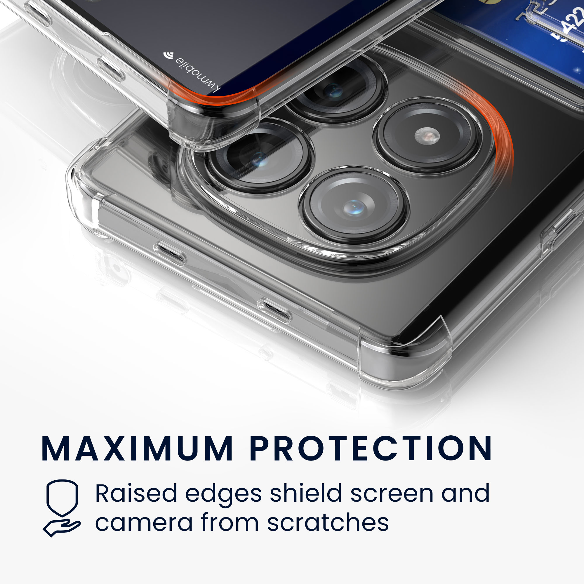 TPU pouzdro s kapsou na kartu pro Xiaomi Redmi Note 15 4G / 5G / Poco M8 5G kwmobile kapsa na kartu - transparentní