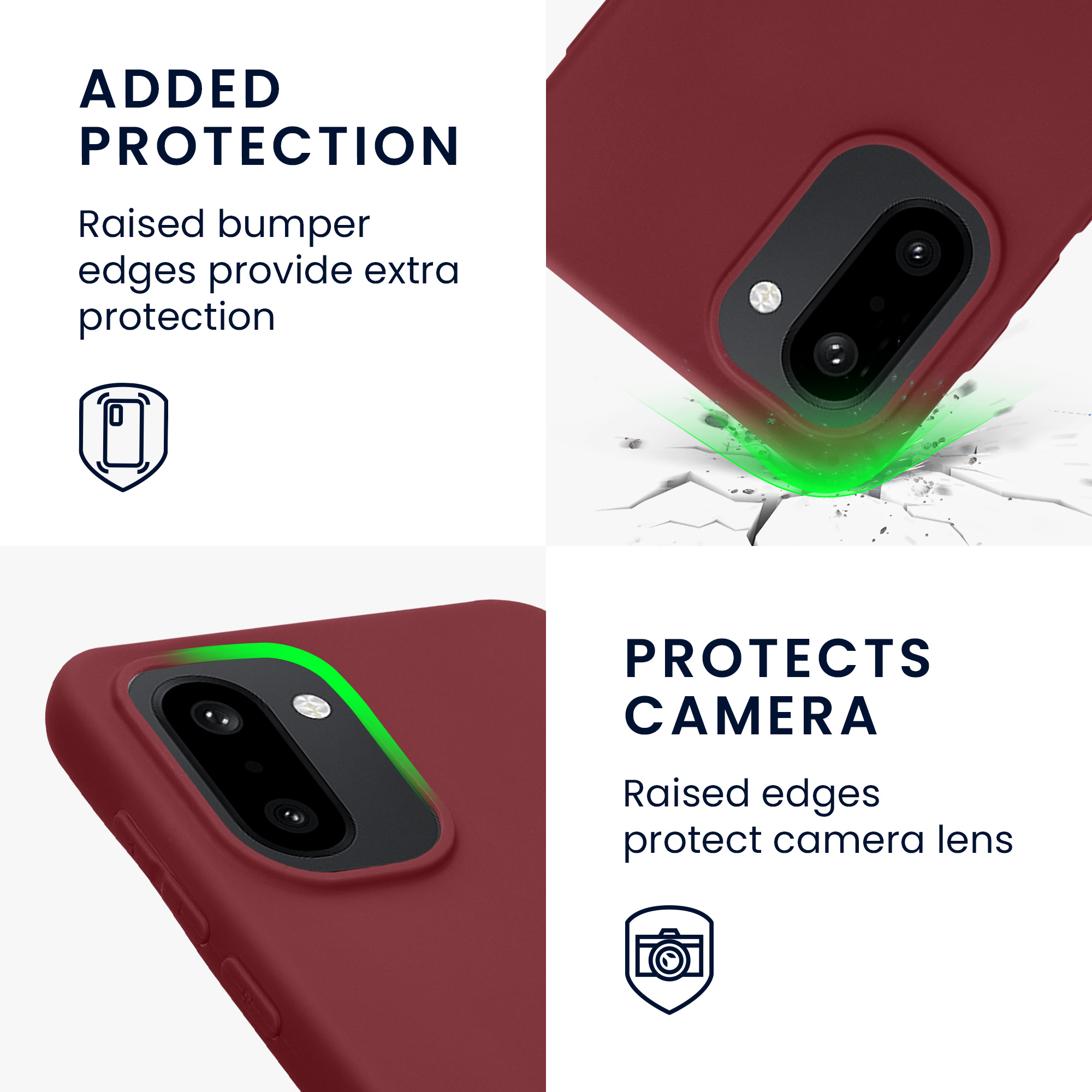 Pouzdro pro OnePlus 15R kwmobile TPU - vínově fialová