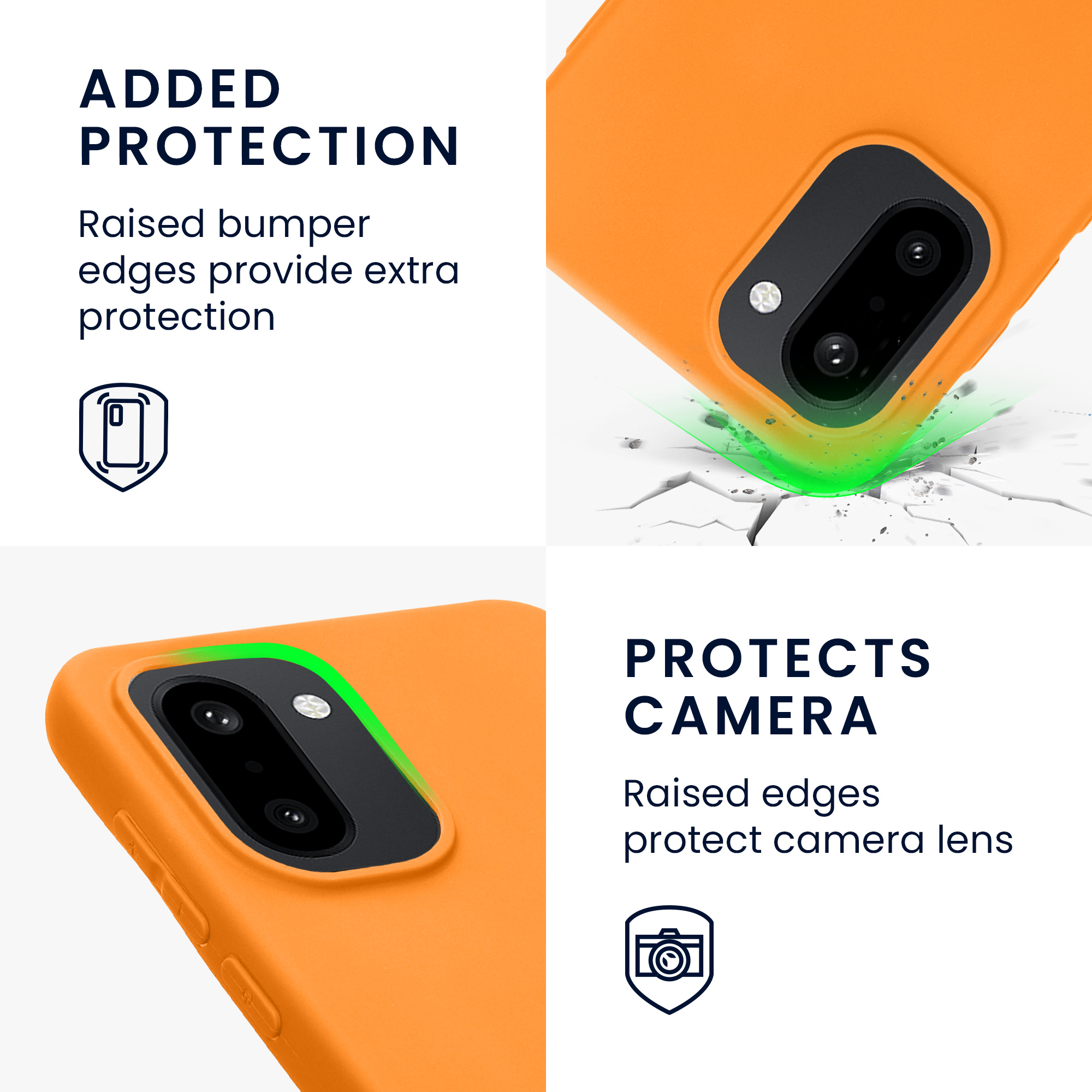 Pouzdro pro OnePlus 15R kwmobile TPU - ovocná oranžová