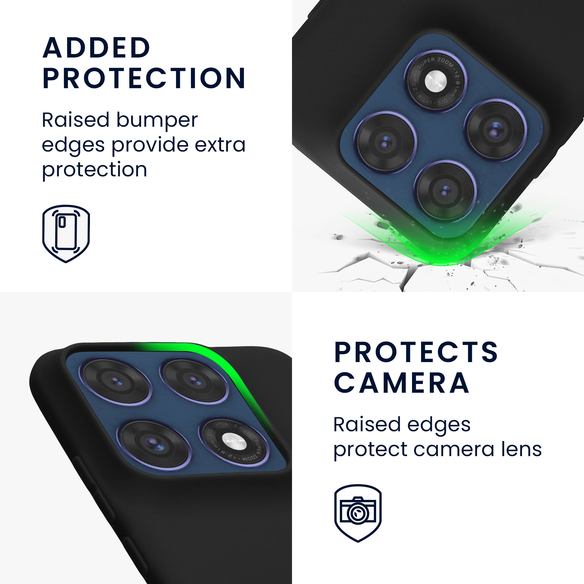 Pouzdro pro Motorola Edge 70 Pro kwmobile TPU - matná černá