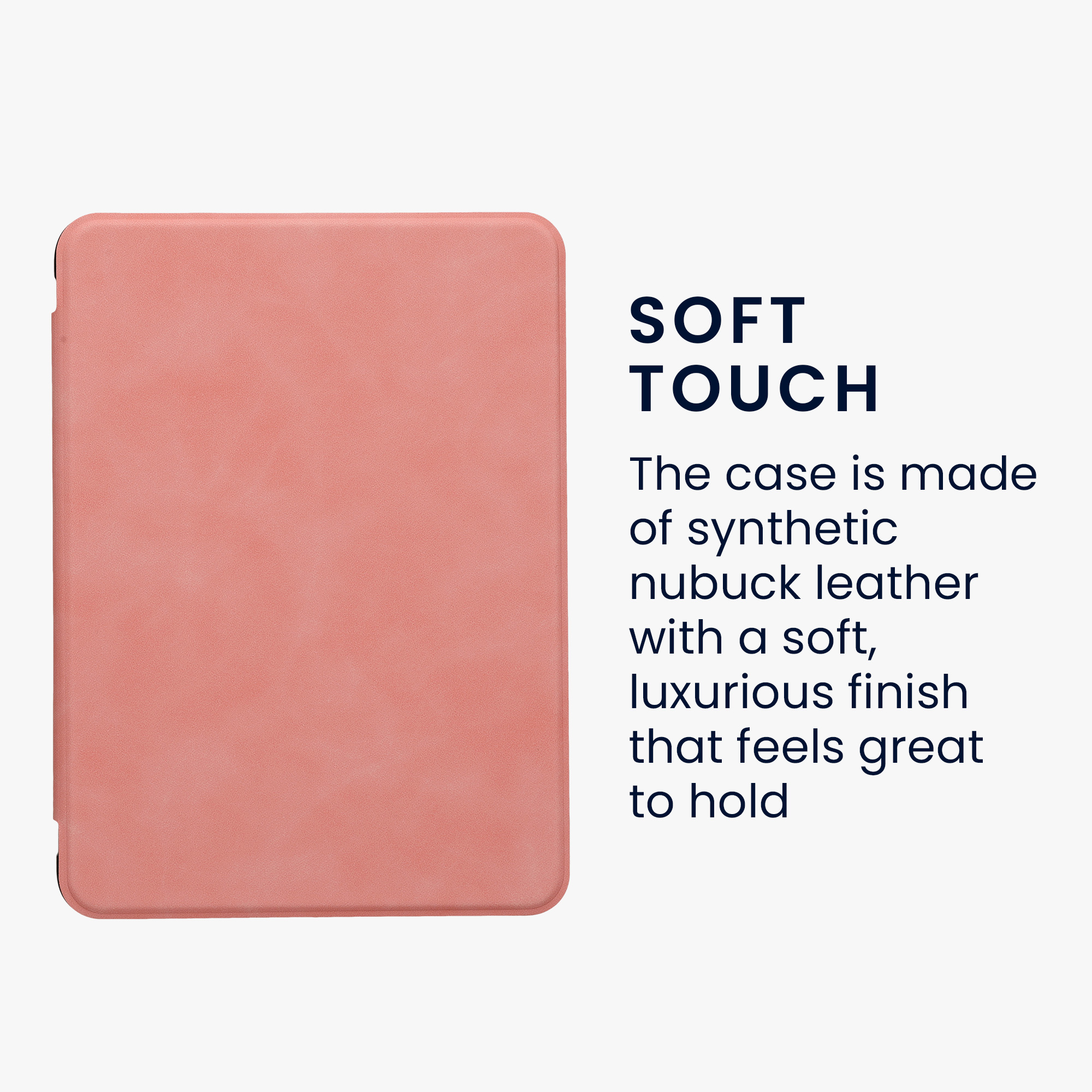 Pouzdro na čtečku kwmobile Kindle Paperwhite 2024 / Colorsoft - Dusty růžová