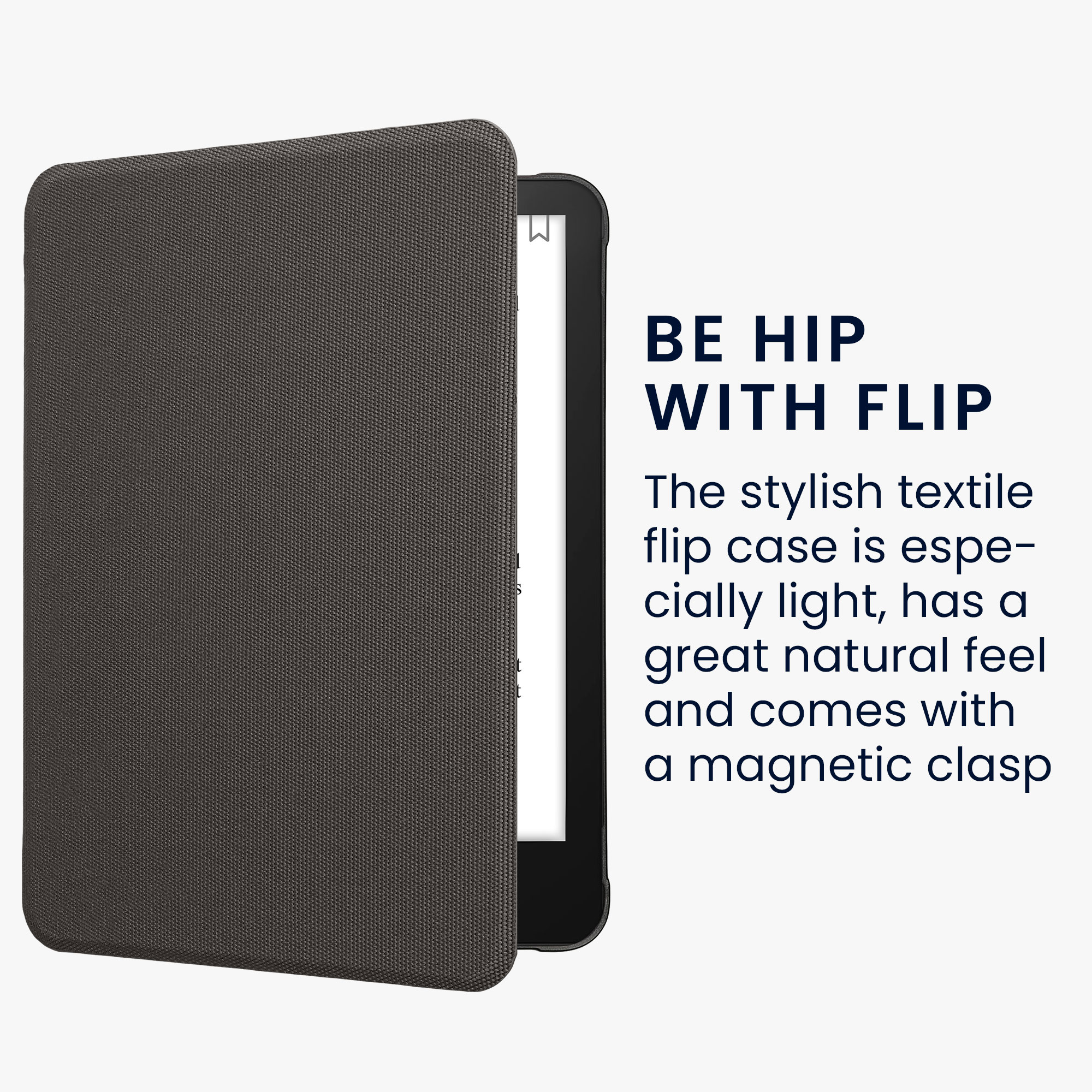 Pouzdro na čtečku kwmobile pro Amazon Kindle Paperwhite (2024)/Colorsoft - antracitová