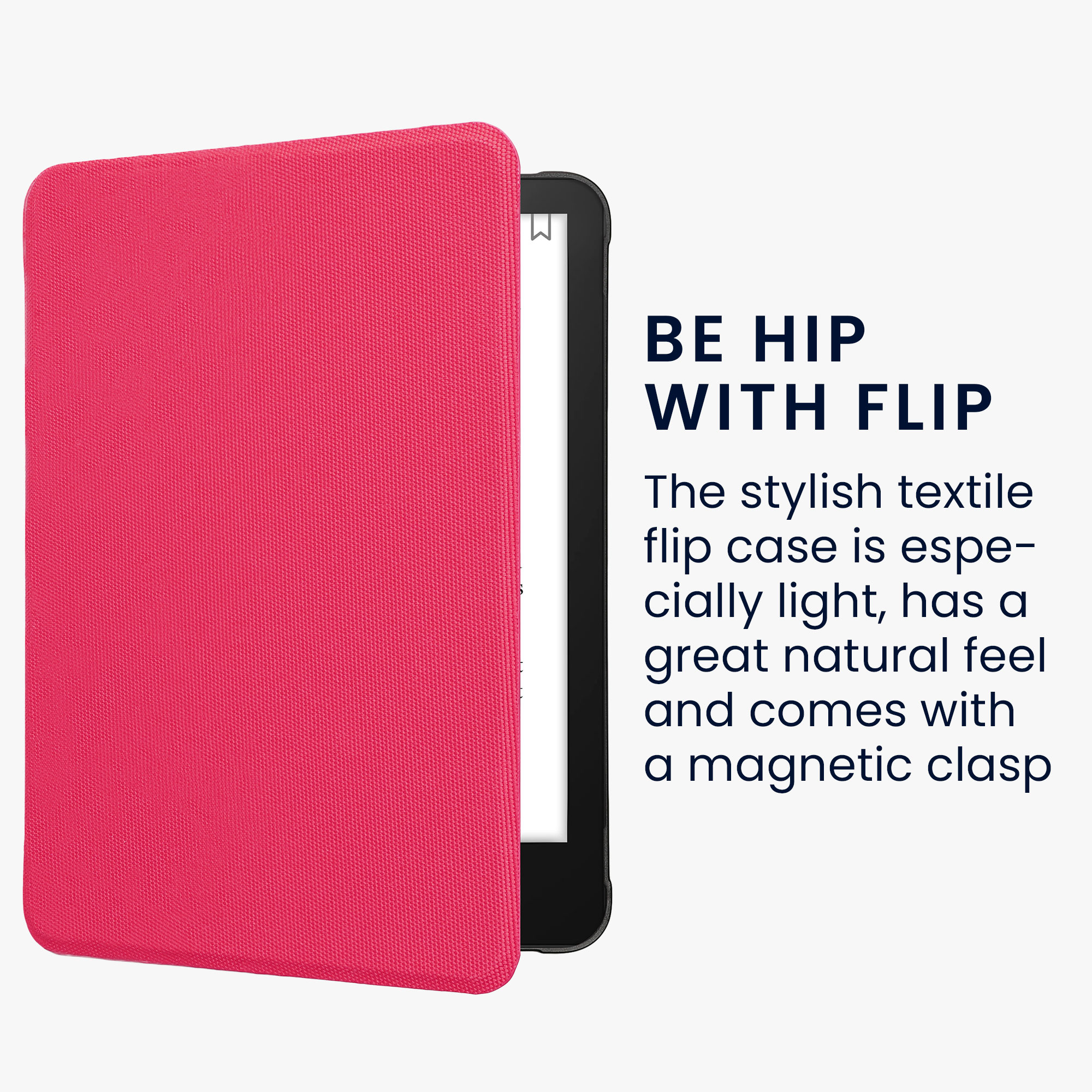 Pouzdro na čtečku kwmobile Kindle Paperwhite 2024 / Colorsoft - růžová