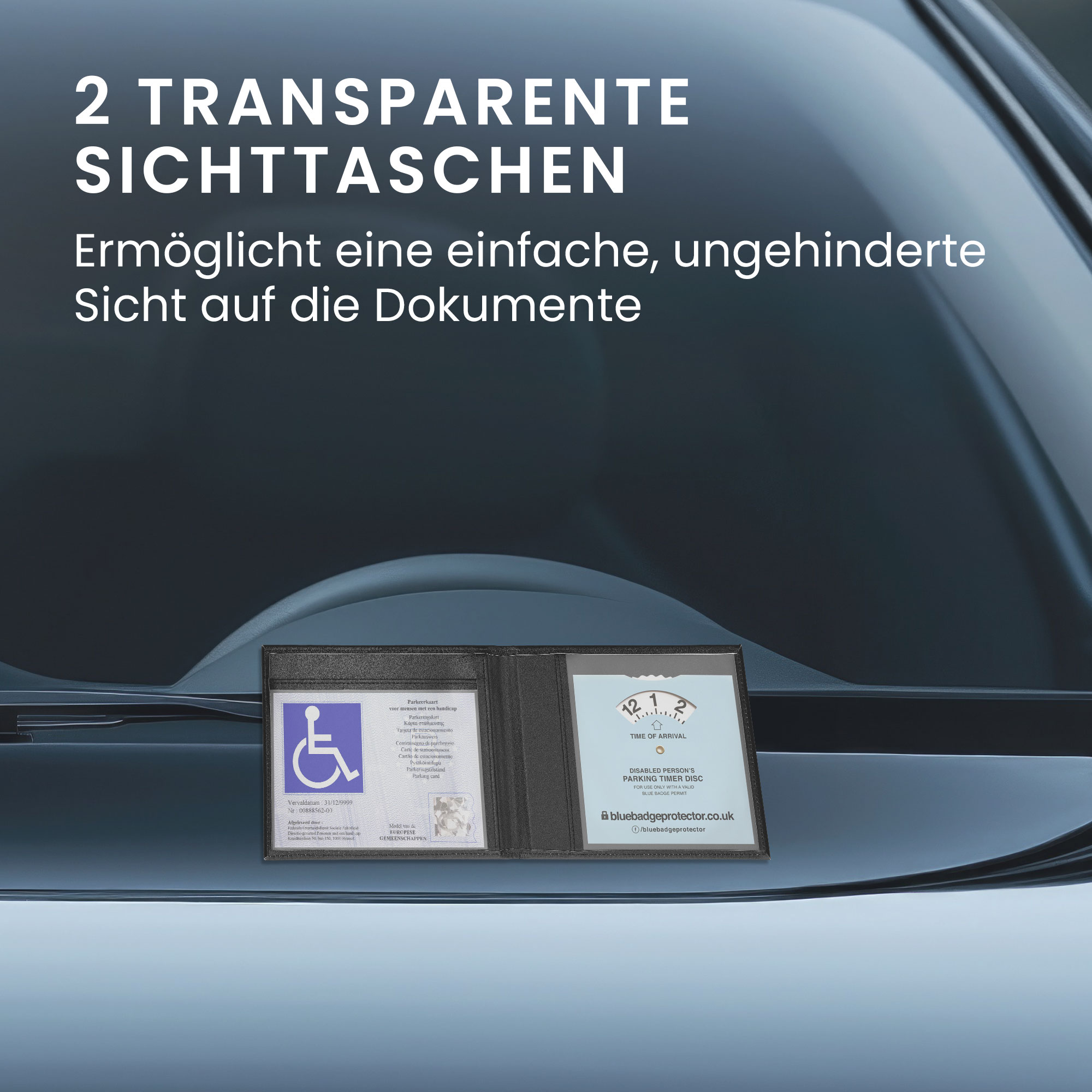 Pouzdro na průkaz Severely Handicapped Pass (German) kwmobile - don't touch