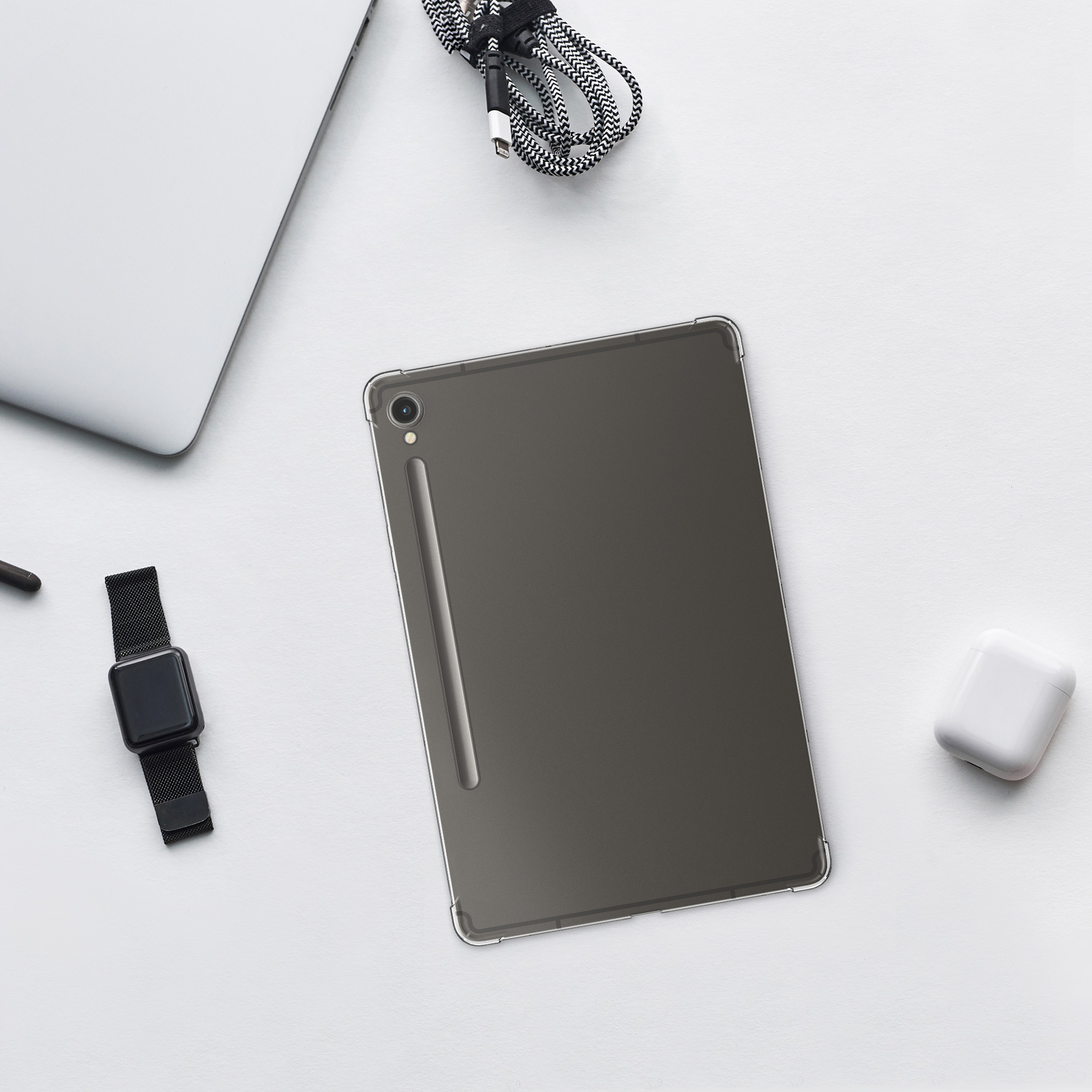 Zadní obal na tablet Galaxy Tab S9 FE kwmobile transparentní