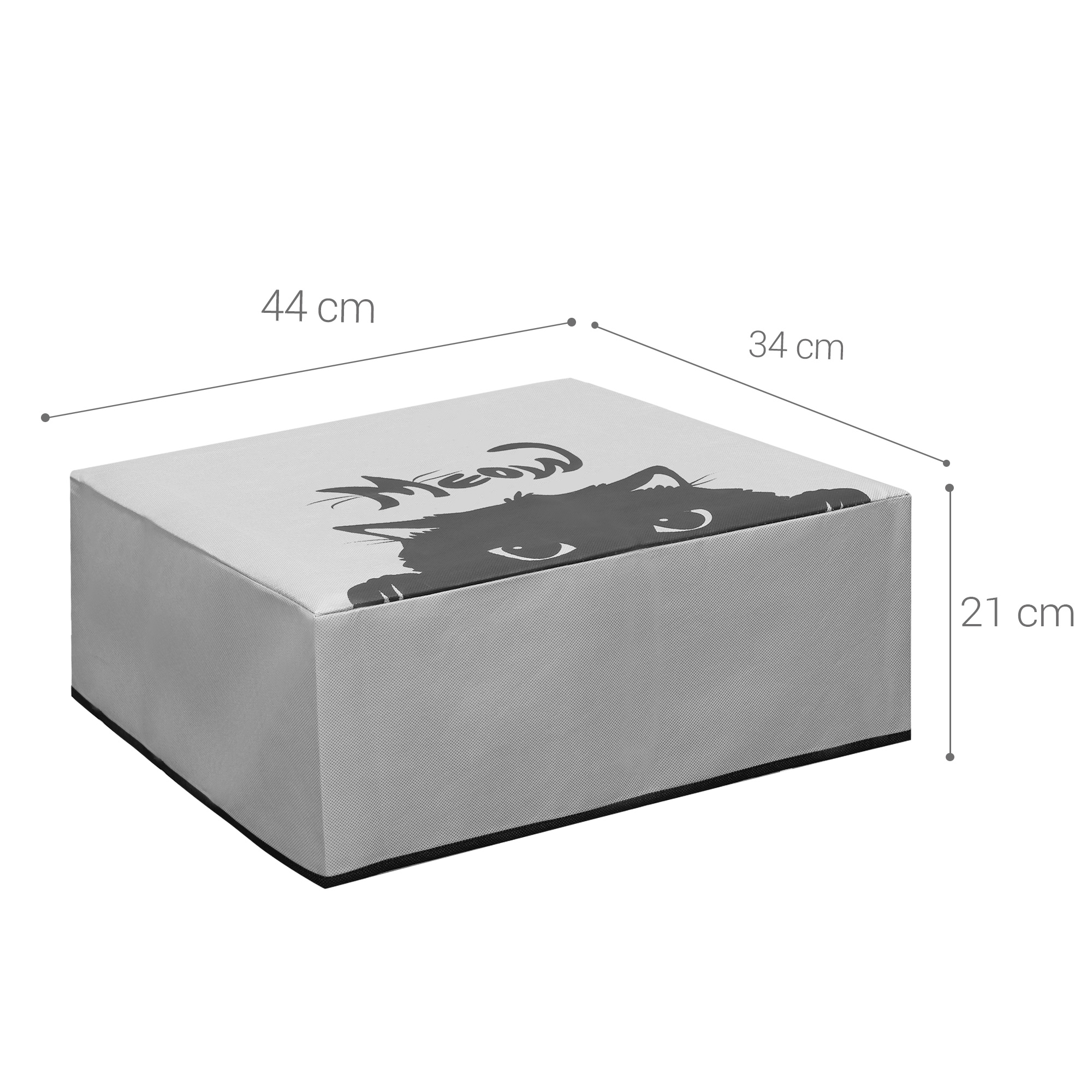 Ochranný obal na tiskárnu DeskJet 4120e kwmobile černý