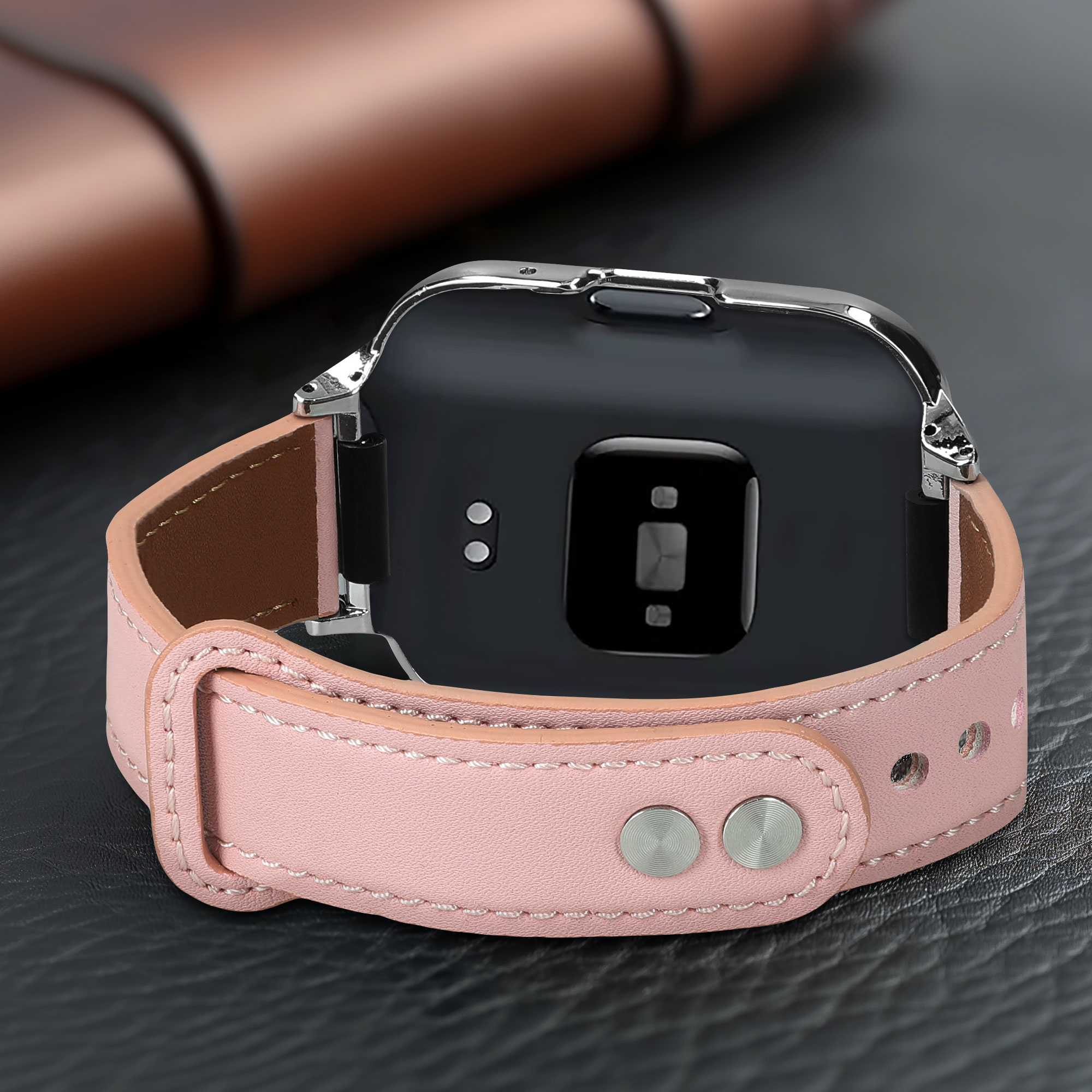 kwmobile řemínek k hodinkám Redmi Watch 3 Active / Redmi Watch 3 Lite - pudrově růžová