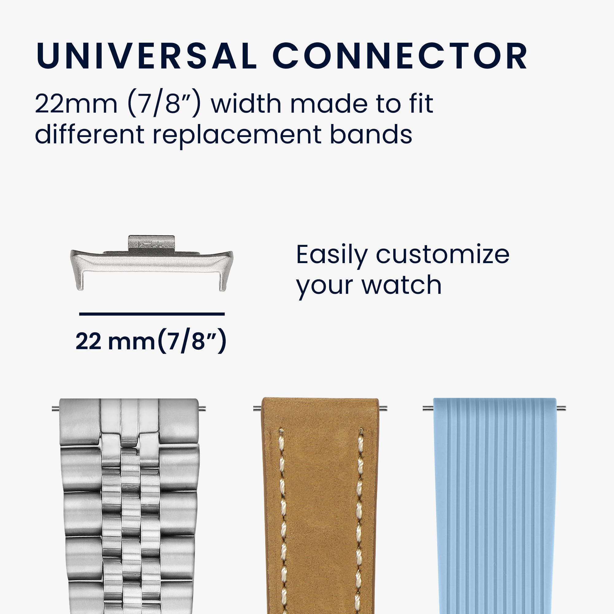 4 ks Adaptér na řemínek kwmobile Xiaomi Mi, 4x Pieces
