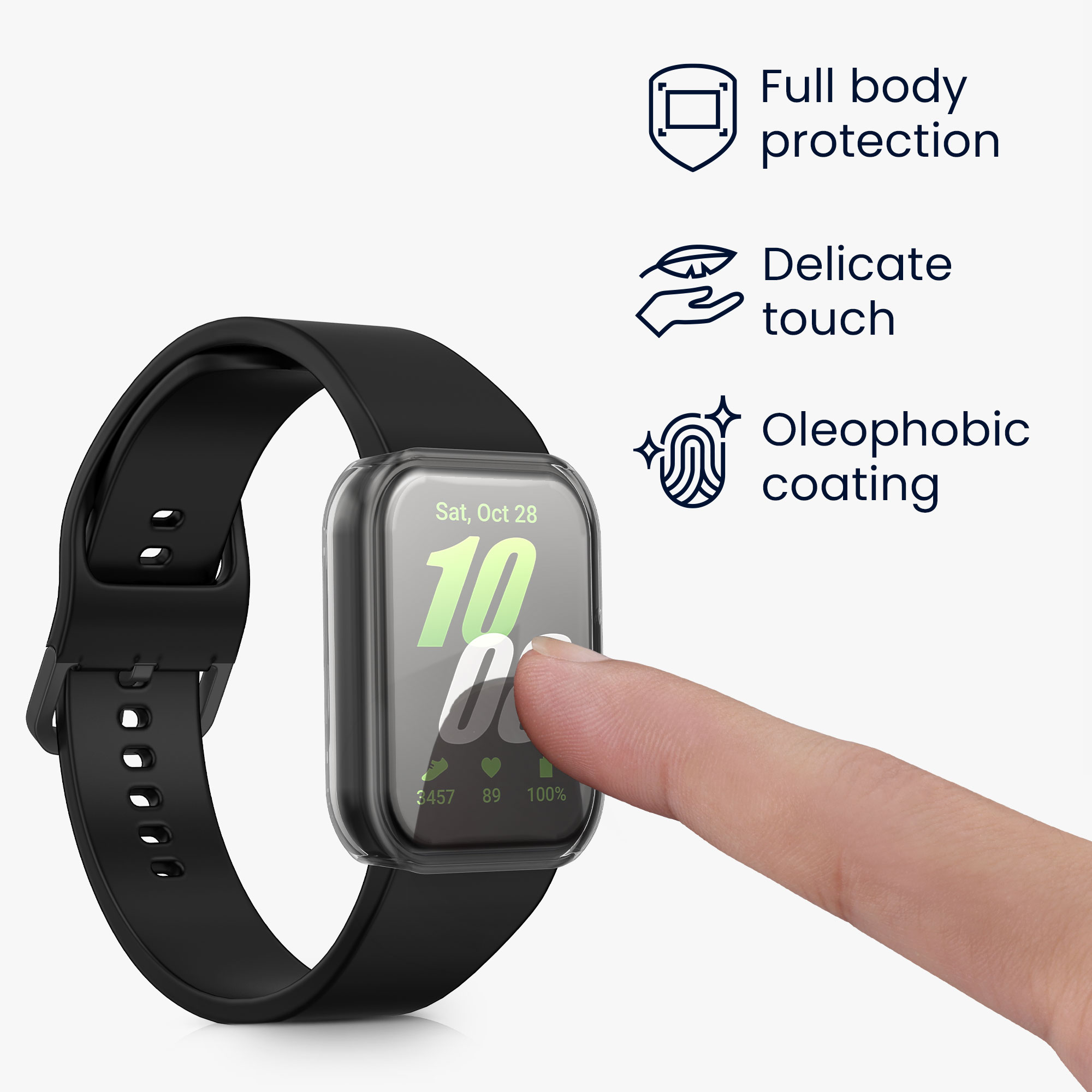 Kryt na mobil Samsung Galaxy Fit 3 kwmobile TPU transparentní
