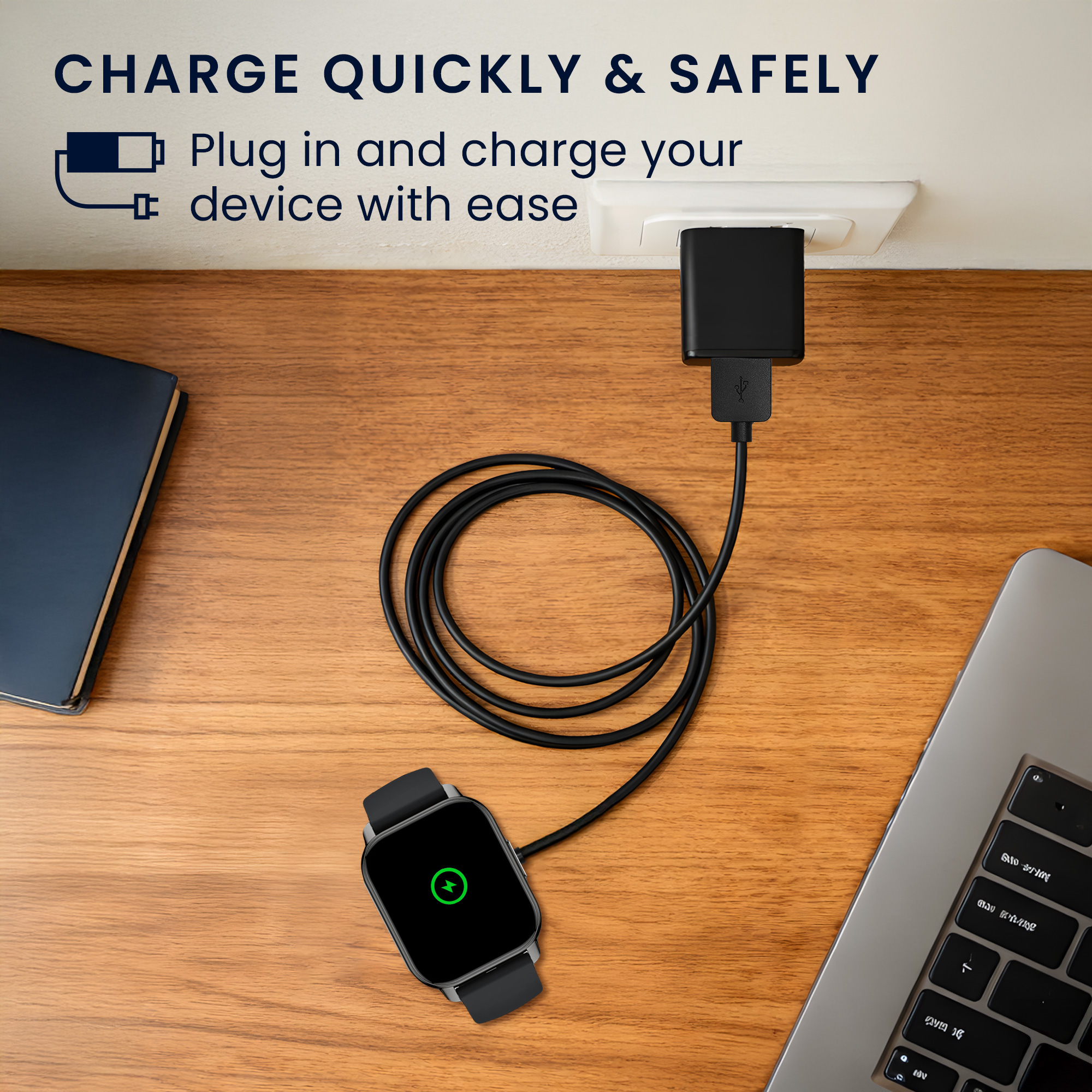 Nabíjecí kabel k chytrým hodinkám Nerunsa P66D / NiUFFiT P66 / Ddidbi P66D / IDW19 / IDW13/...