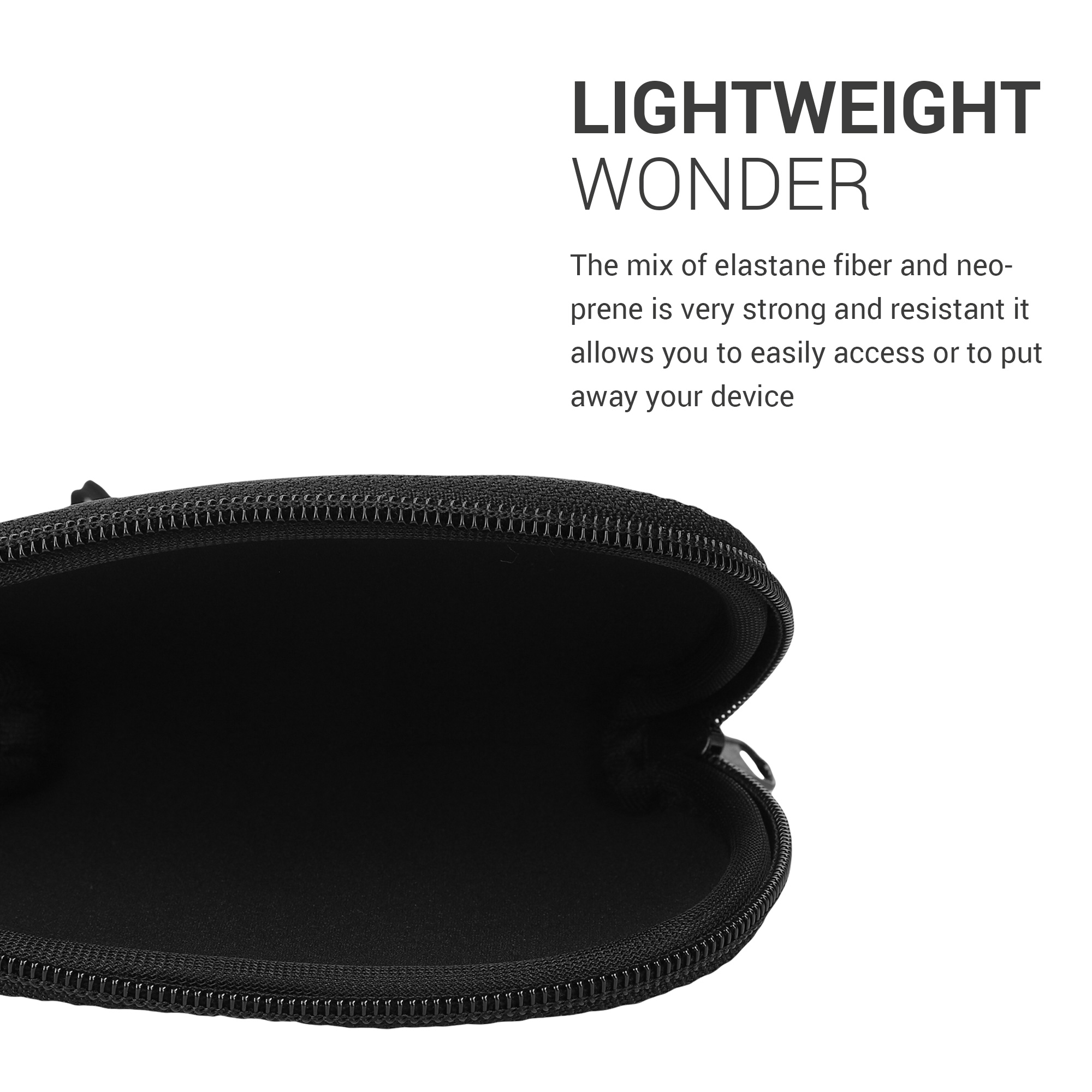 Pouzdro na myš Logitech Pebble kwmobile - černá