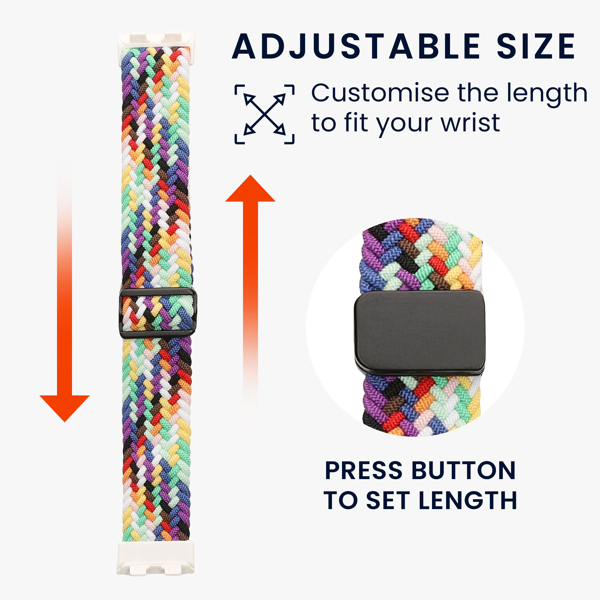 Řemínek na chytré hodinky pro Huawei Band 10 / 9 / 8 kwmobile nylonové - tmavě zelená / více barev