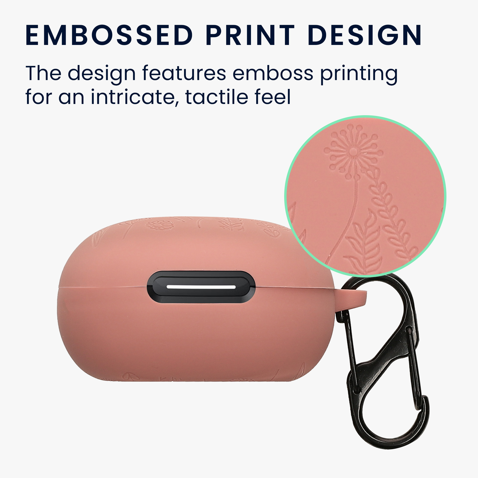 Pouzdro kwmobile pro Anker soundcore P40i Case, Cover Embossed Pattern