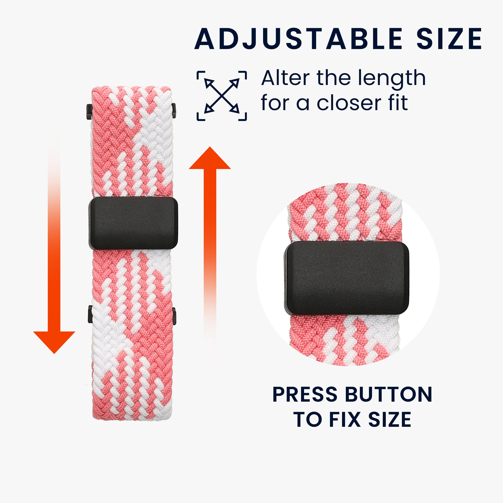 Nylonový řemínek imoo Watch Phone Z1 růžová kwmobile