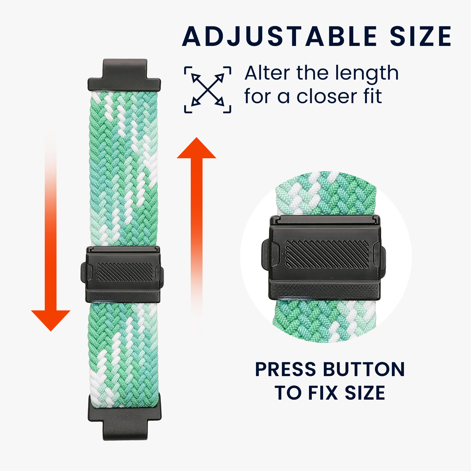 Nylonový řemínek imoo Watch Phone Z1 zelená kwmobile