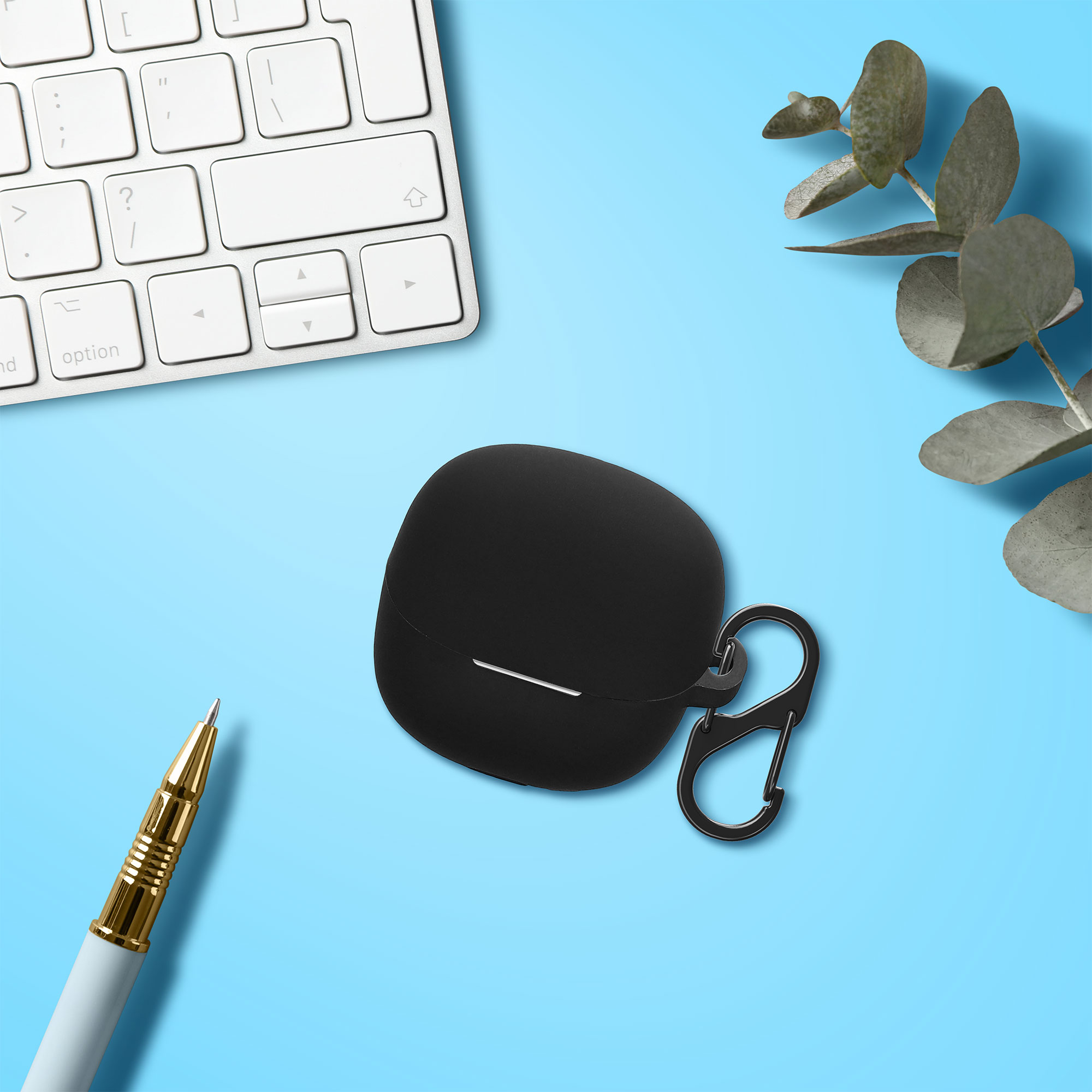 Silikonové pouzdro na sluchátka Xiaomi Buds 5 černé