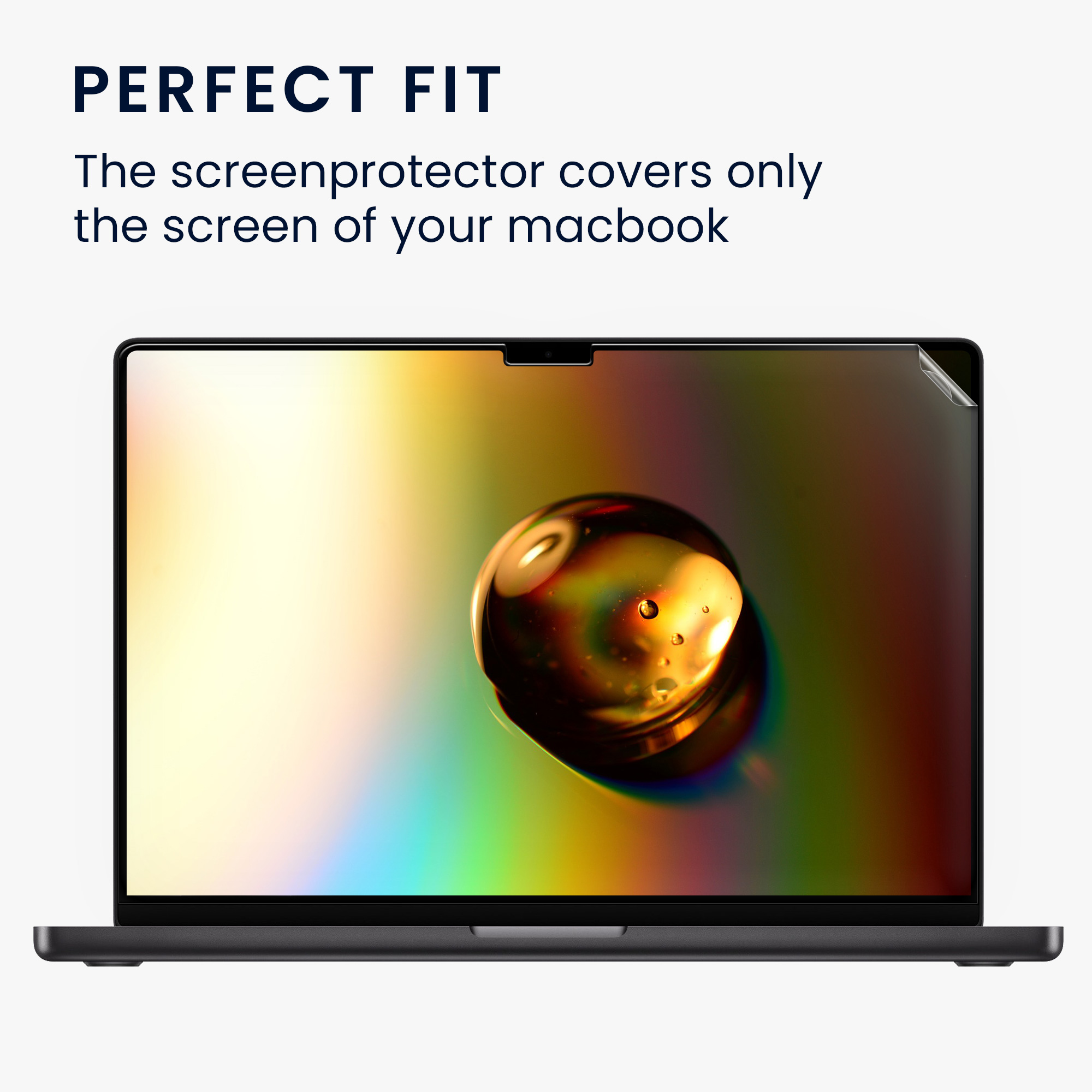 Ochranná fólie na displej notebooku kwmobile pro Apple Macbook Pro 14.2 M4 A3112 / A3185 / A3401 / M3 A2992 / M2 A2779