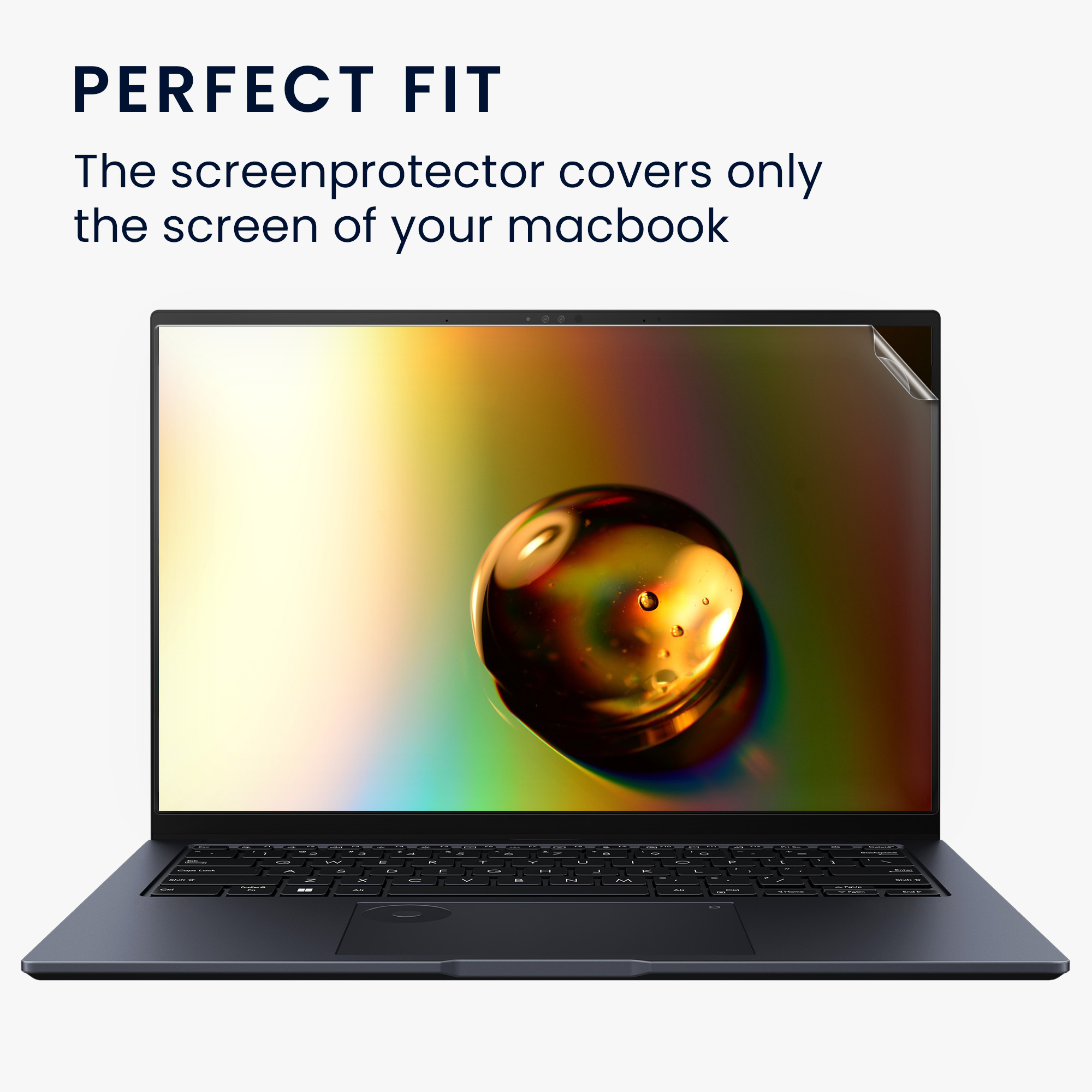 Ochranná fólie kwmobile pro ASUS Zenbook 14 OLED 2024 14" Inch - matná - Anti-Glare Anti-Reflective Laptop Protection