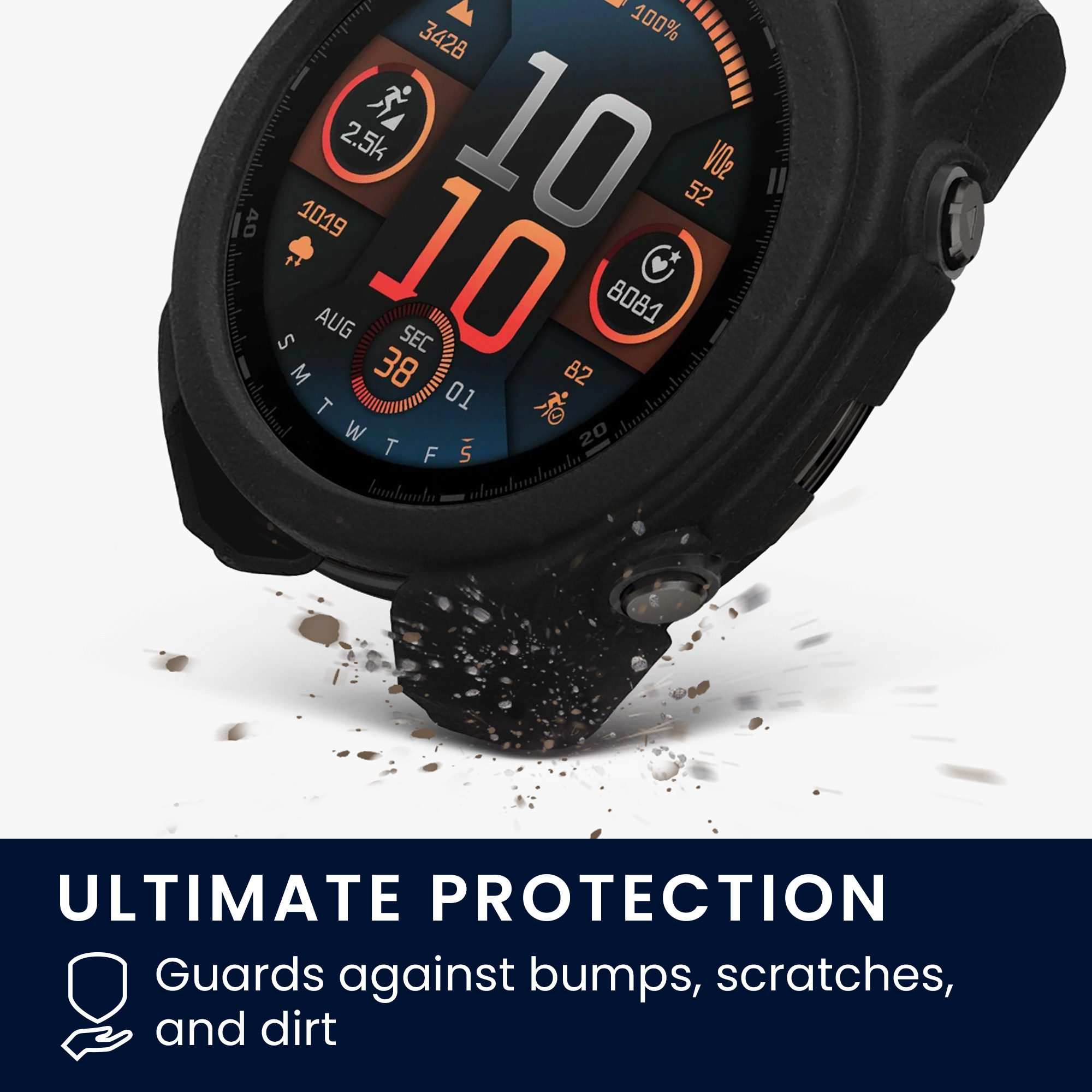 Ochranný kryt Garmin Fenix kwmobile černé