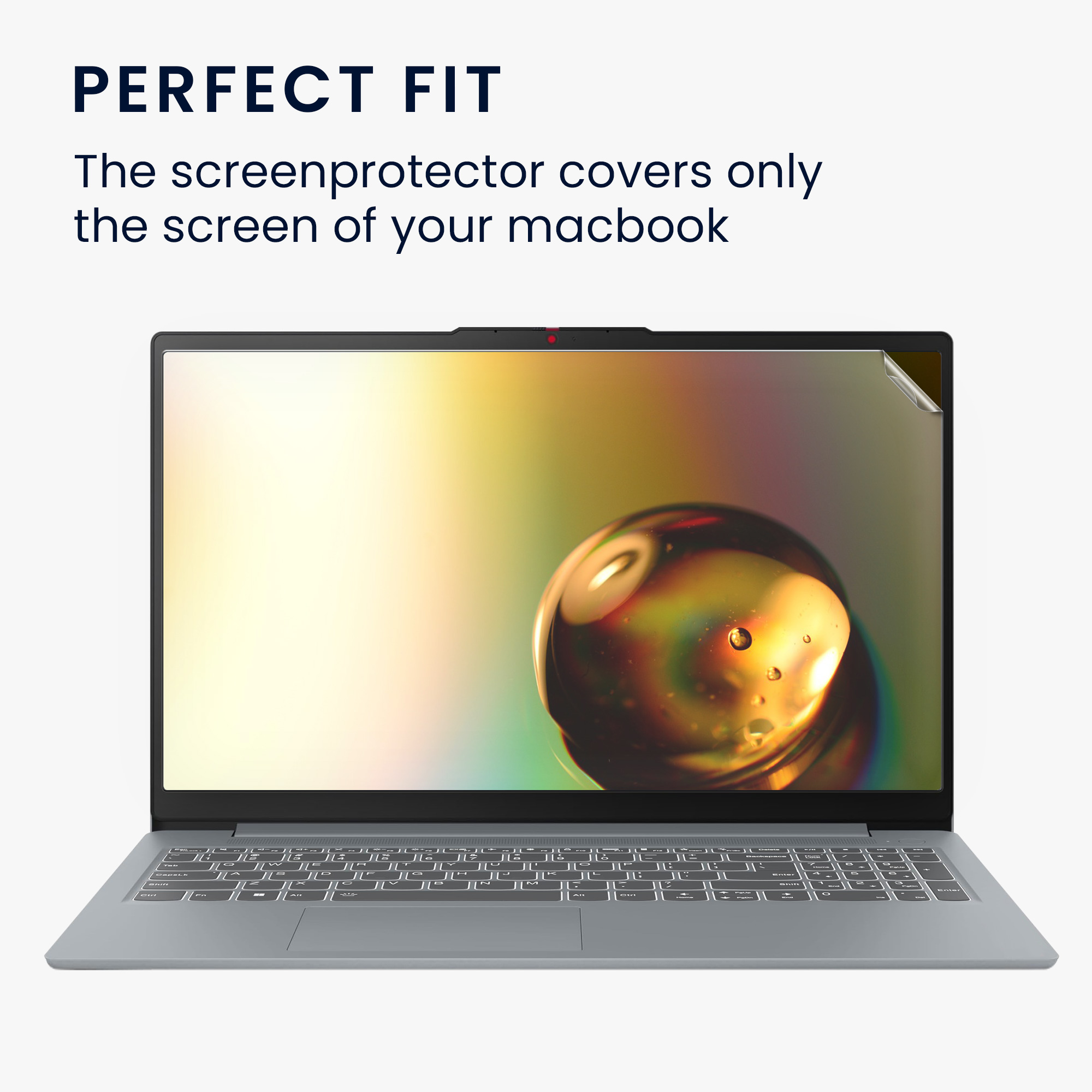 Ochranná fólie na notebook kwmobile pro Lenovo IdeaPad Slim 3i 15.6" Inch - matná