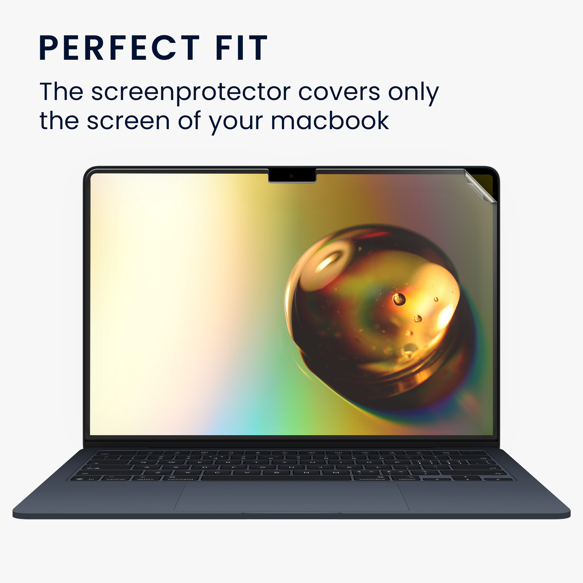 Ochranná fólie na displej notebooku kwmobile pro Apple Macbook Air 13 M4 2025 A3240