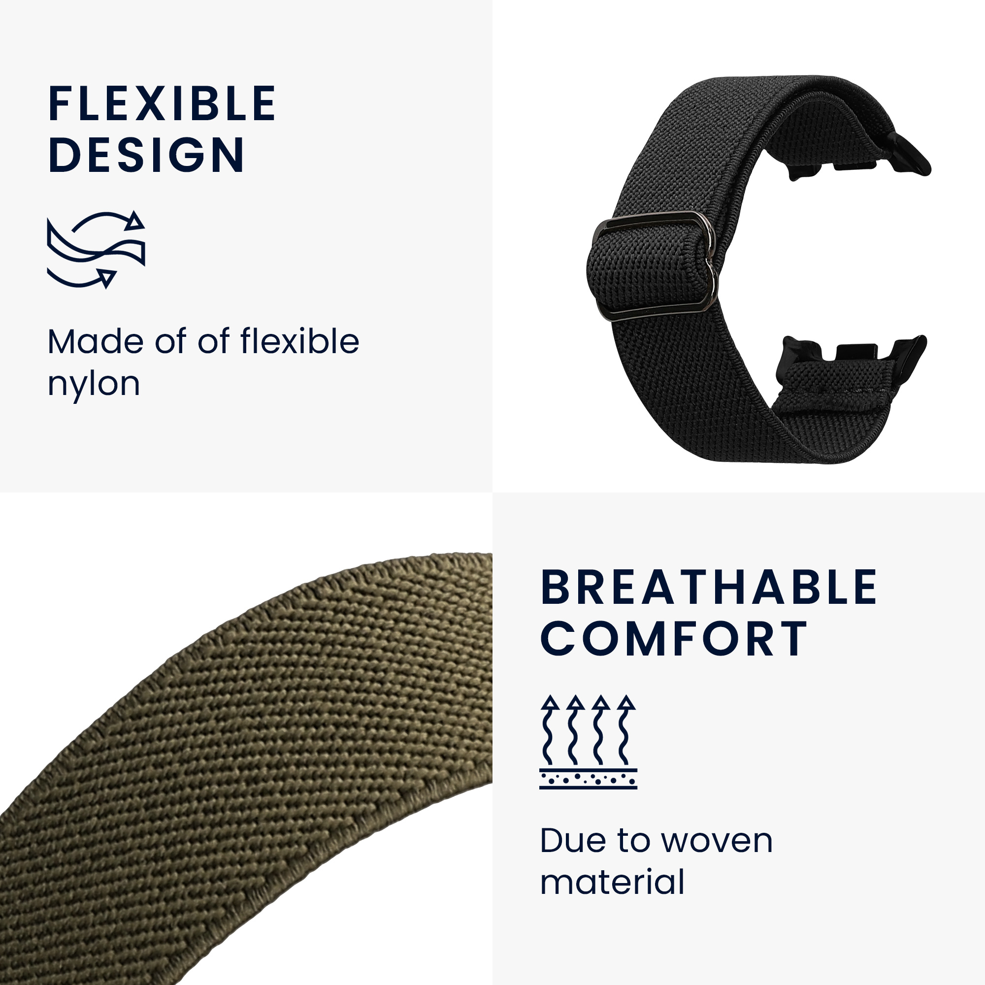 2x Řemínek na hodinky Galaxy Watch 8 Galaxy / Galaxy Watch 8 Classic 46mm Watch Strap kwmobile