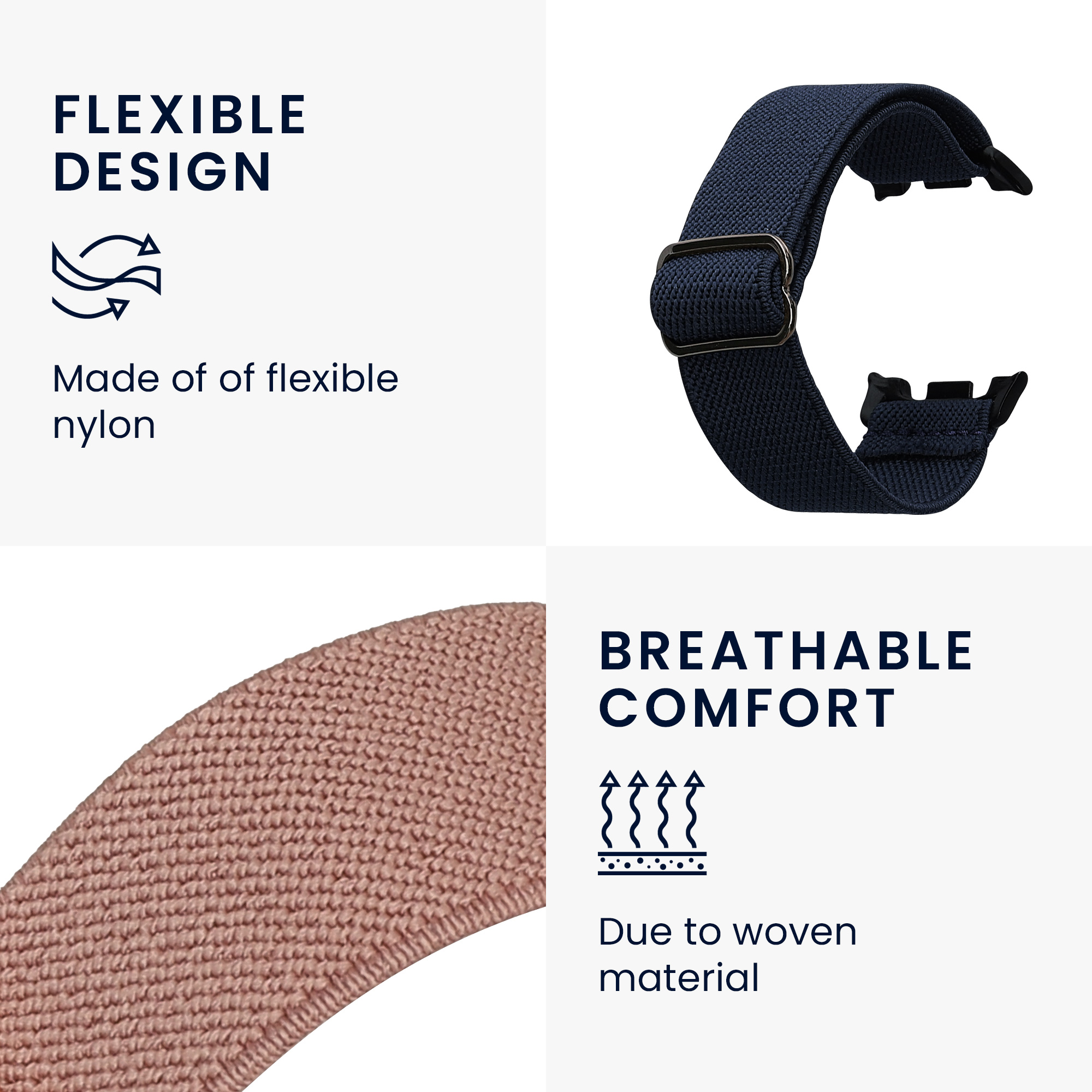2x Řemínek na hodinky Galaxy Watch 8 Galaxy / Galaxy Watch 8 Classic 46mm Watch Strap kwmobile