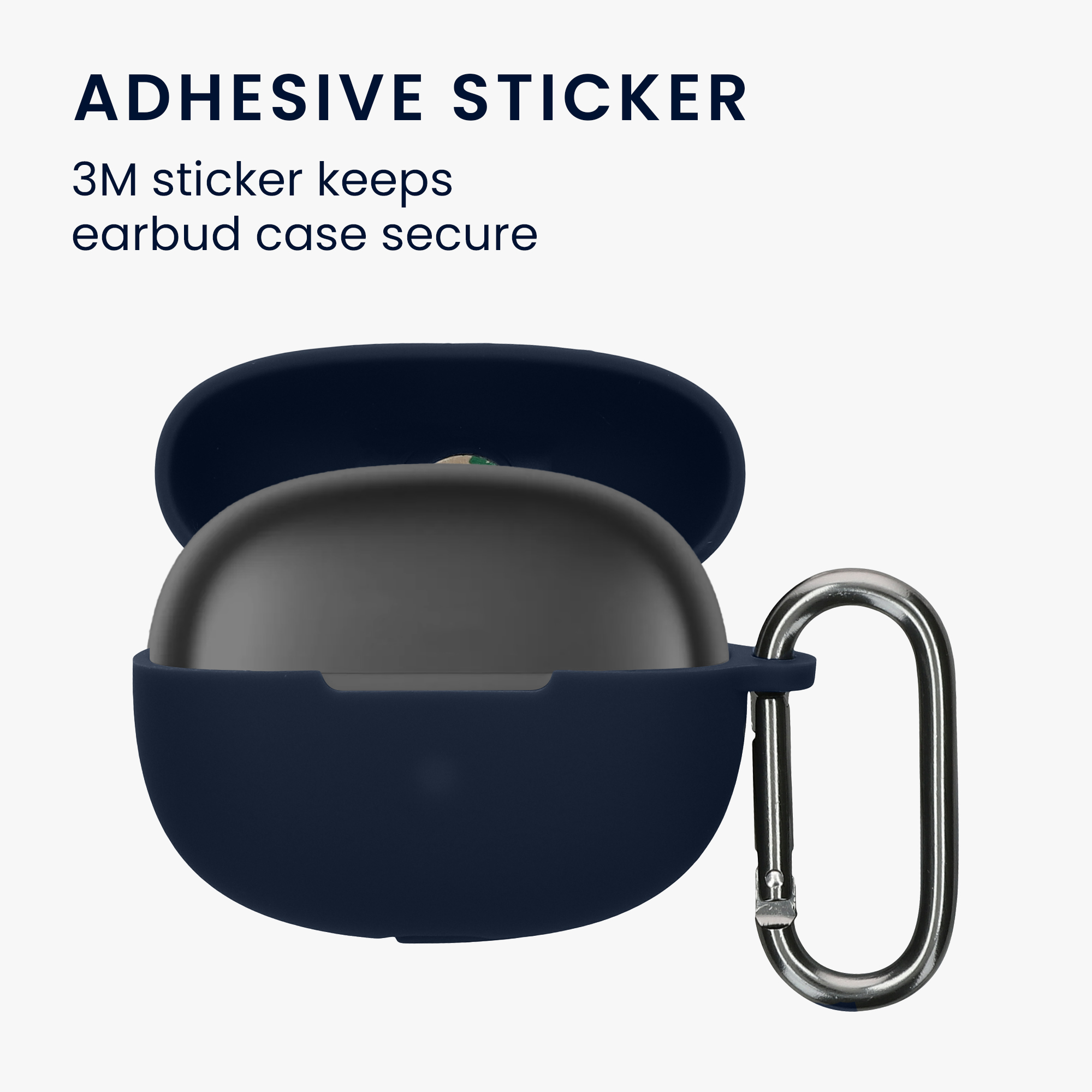Pouzdro na sluchátka kwmobile pro Shokz OpenDots ONE, tmavě modrá