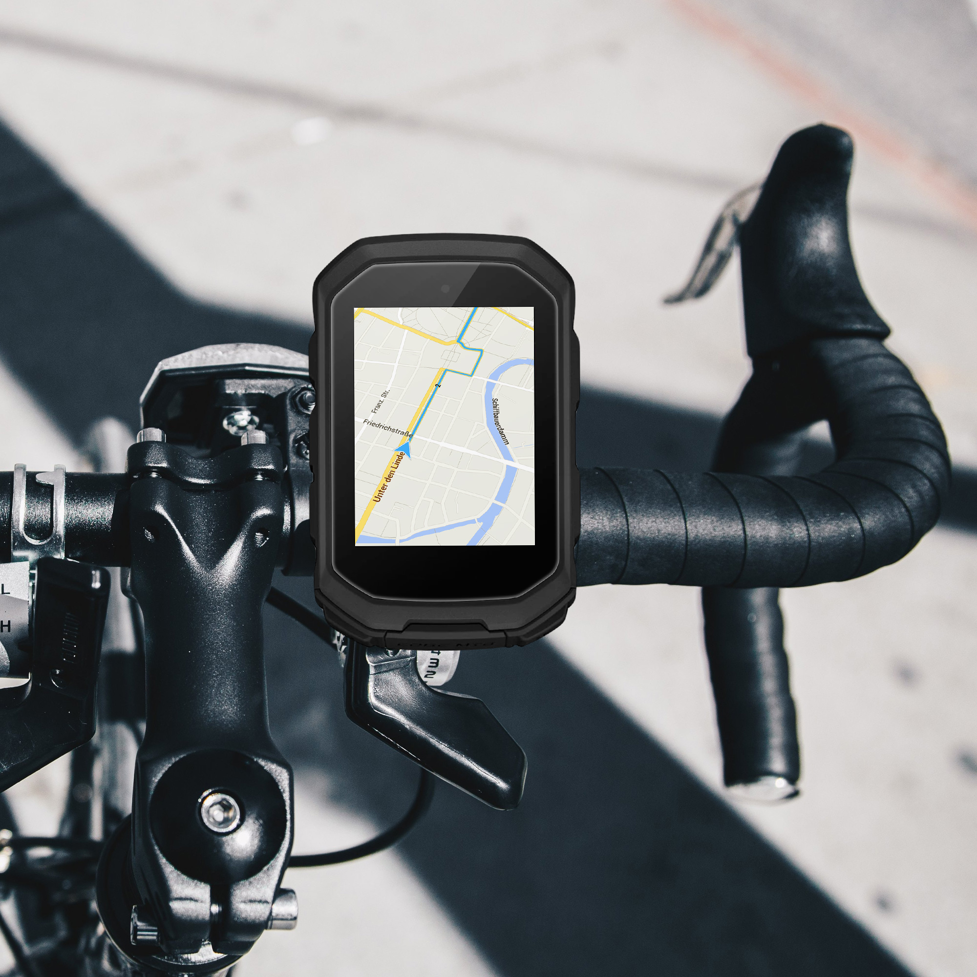 Tvrzené sklo cyklo GPS Garmin Edge MTB kwmobile 2 ks transparentní