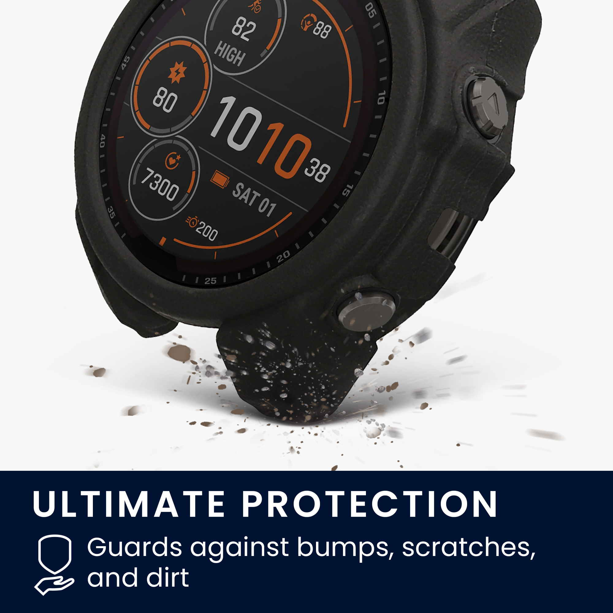 Ochranný kryt Garmin Fenix kwmobile černé