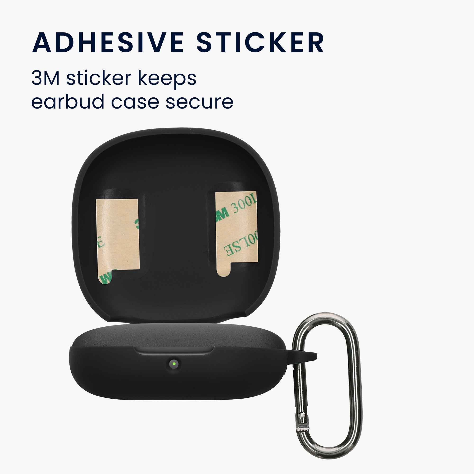 Pouzdro na sluchátka kwmobile pro Xiaomi OpenWear Stereo Pro, černá