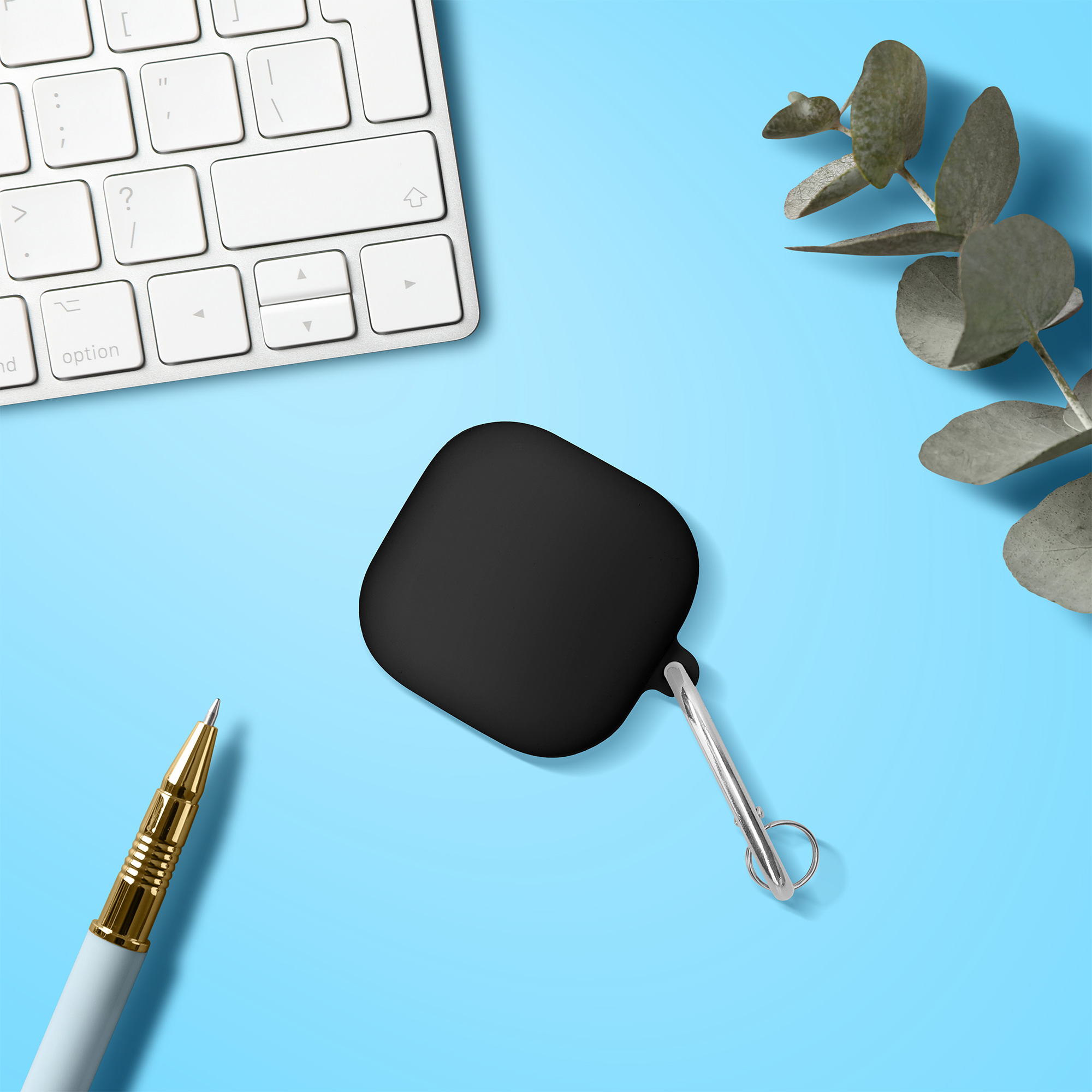 Silikonové pouzdro na sluchátka Samsung Galaxy Buds 4 / Galaxy Buds 4 Pro Case kwmobile černý