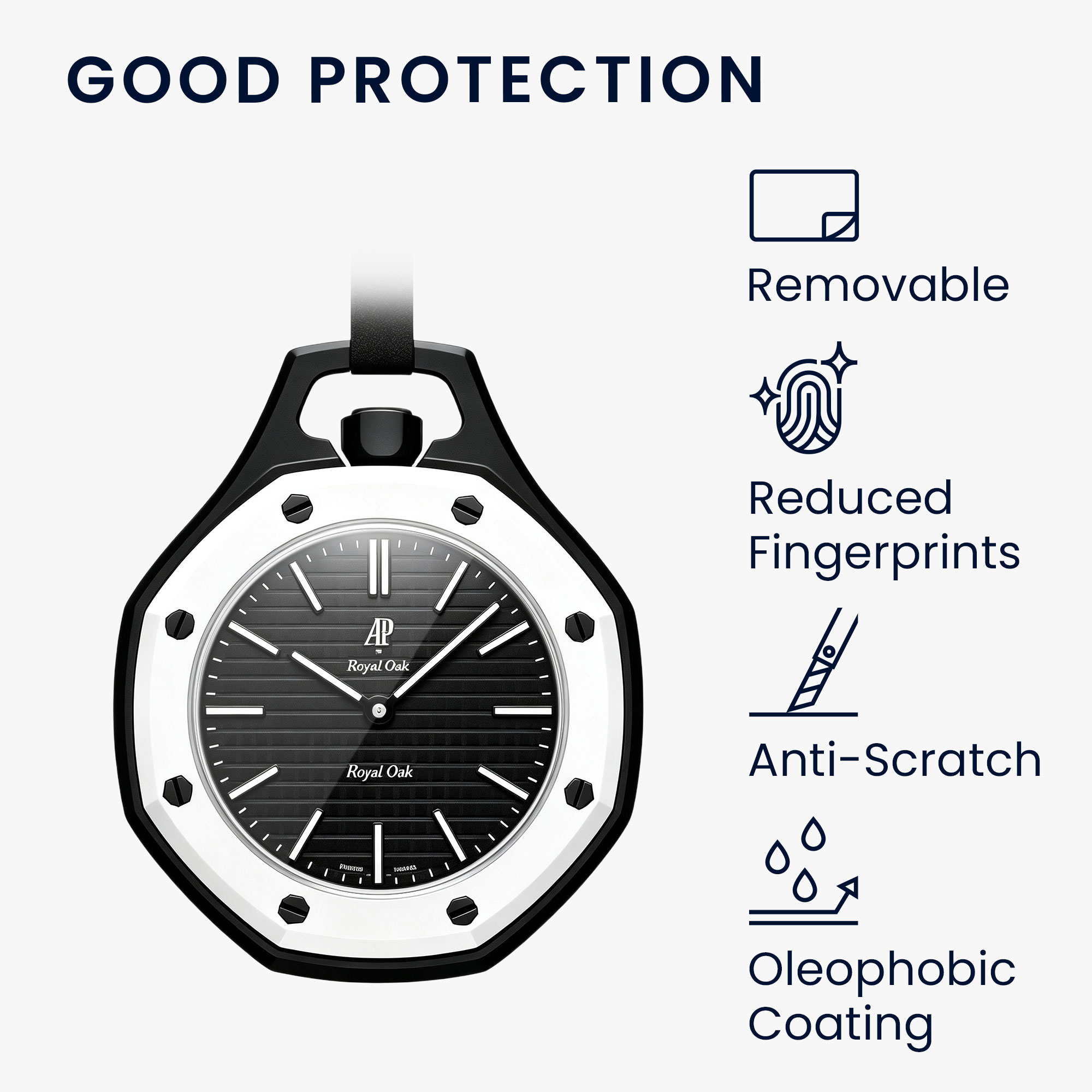 Ochranná skla pro Swatch Royal Pop kwmobile sada 2 ks - transparentní