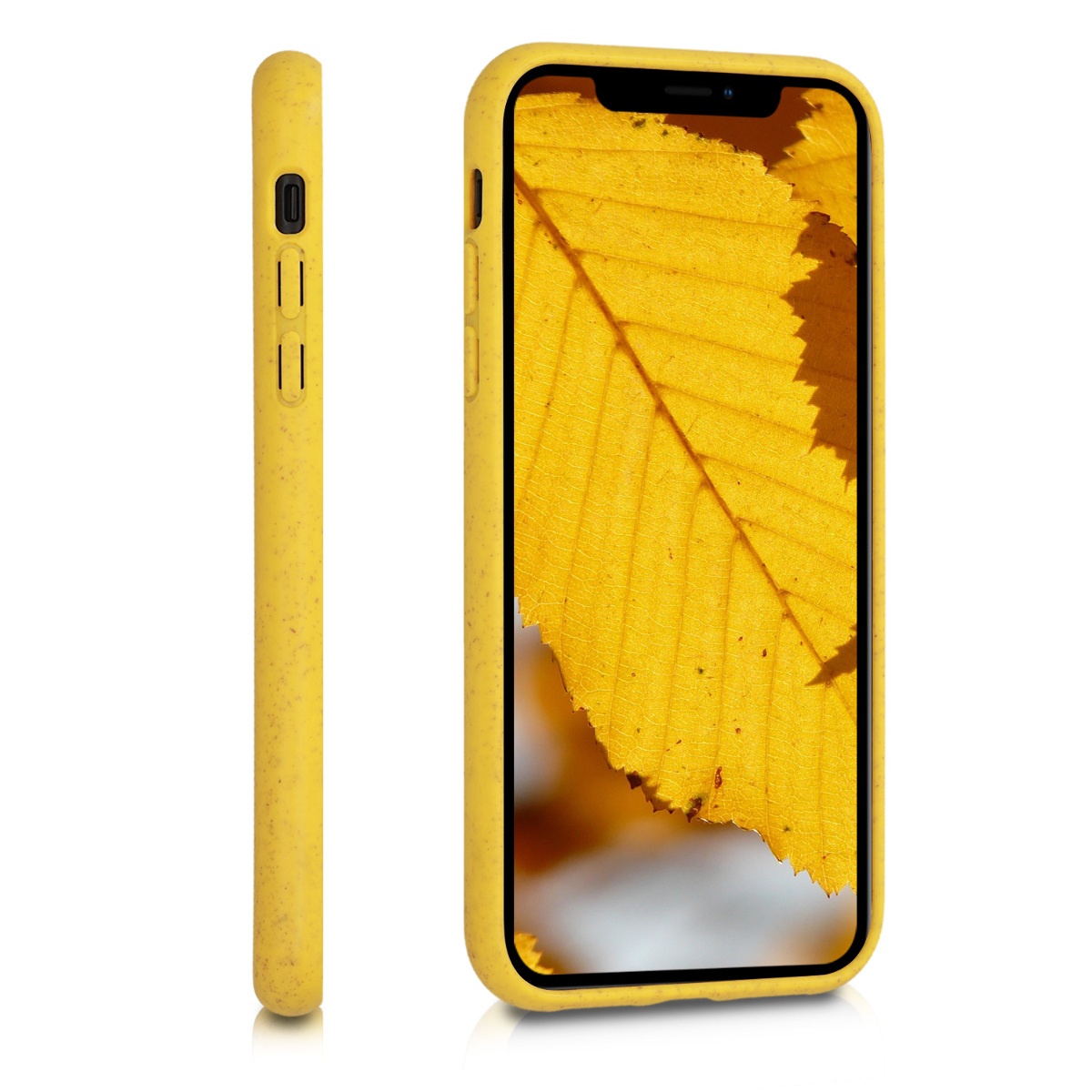 Kryt na mobil s pšeničnou slámou kalibri pro Apple iPhone XR - žlutá