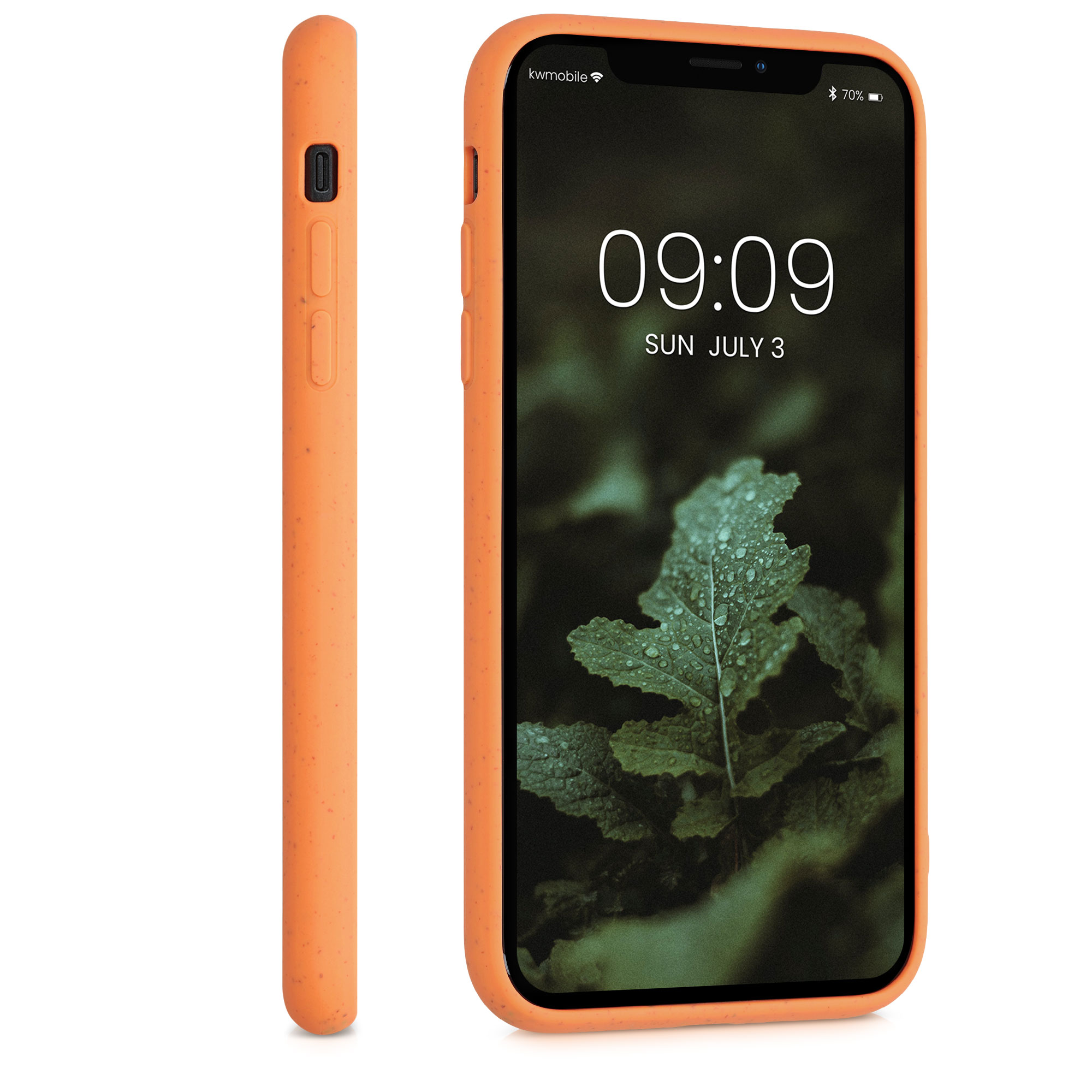 Kryt na mobil s pšeničnou slámou kalibri pro Apple iPhone XR - oranžová Fruity Orange
