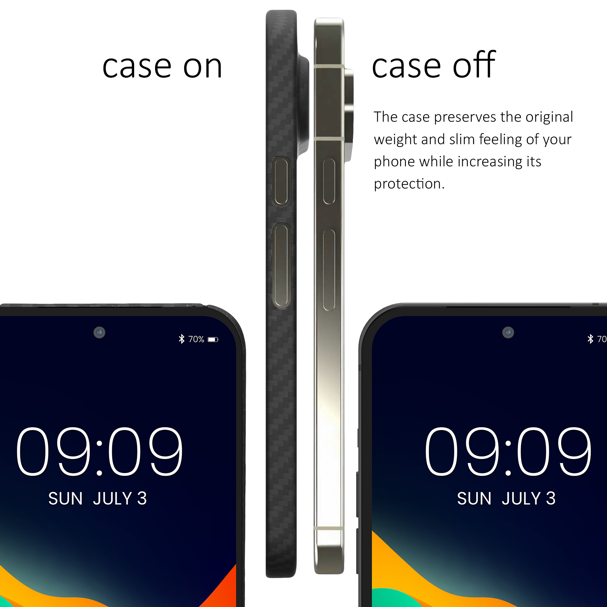 Aramidový kryt kalibri pro Google Pixel 9 Pro XL - černá matná