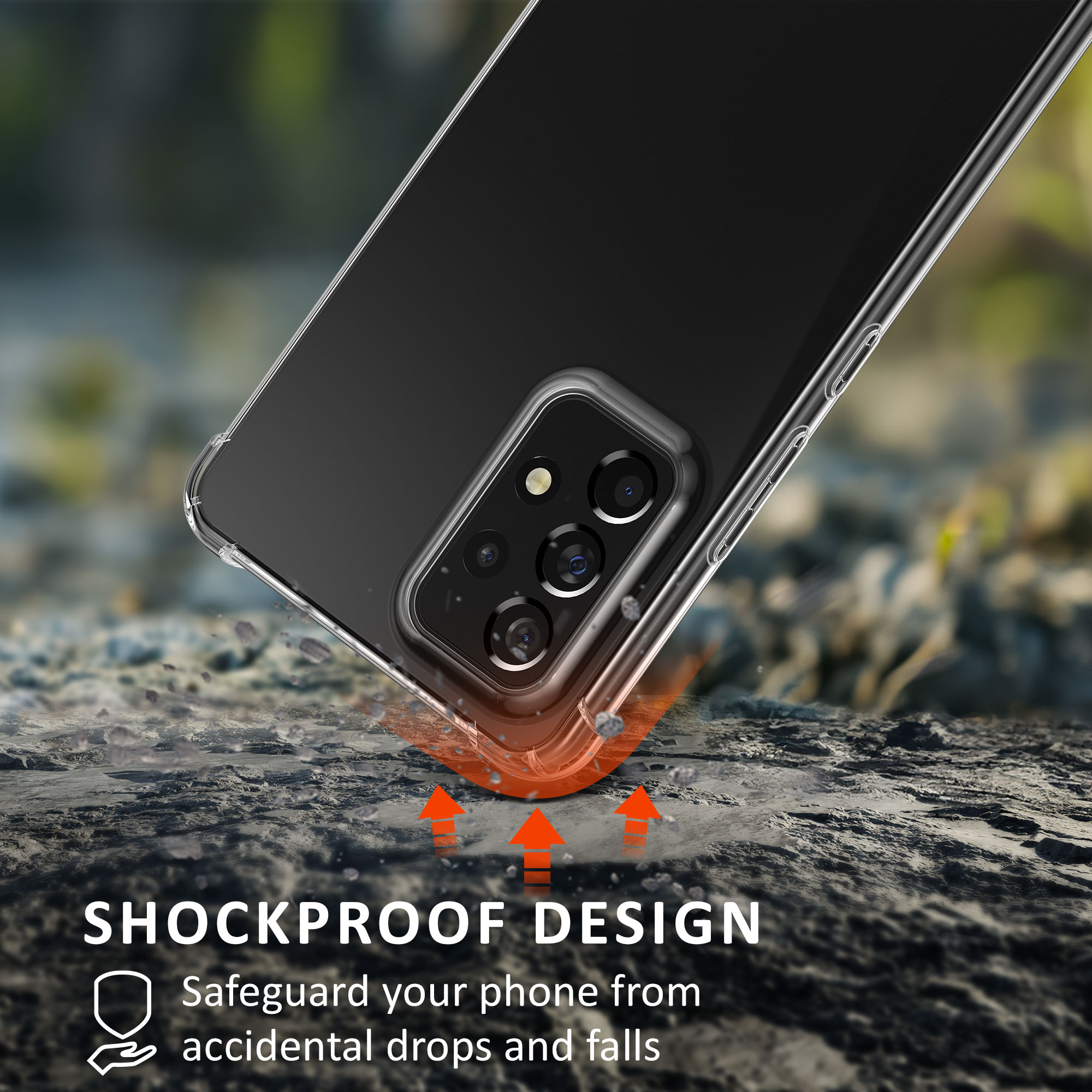 Pouzdro pro Samsung Galaxy A53 5G kalibri - transparentní