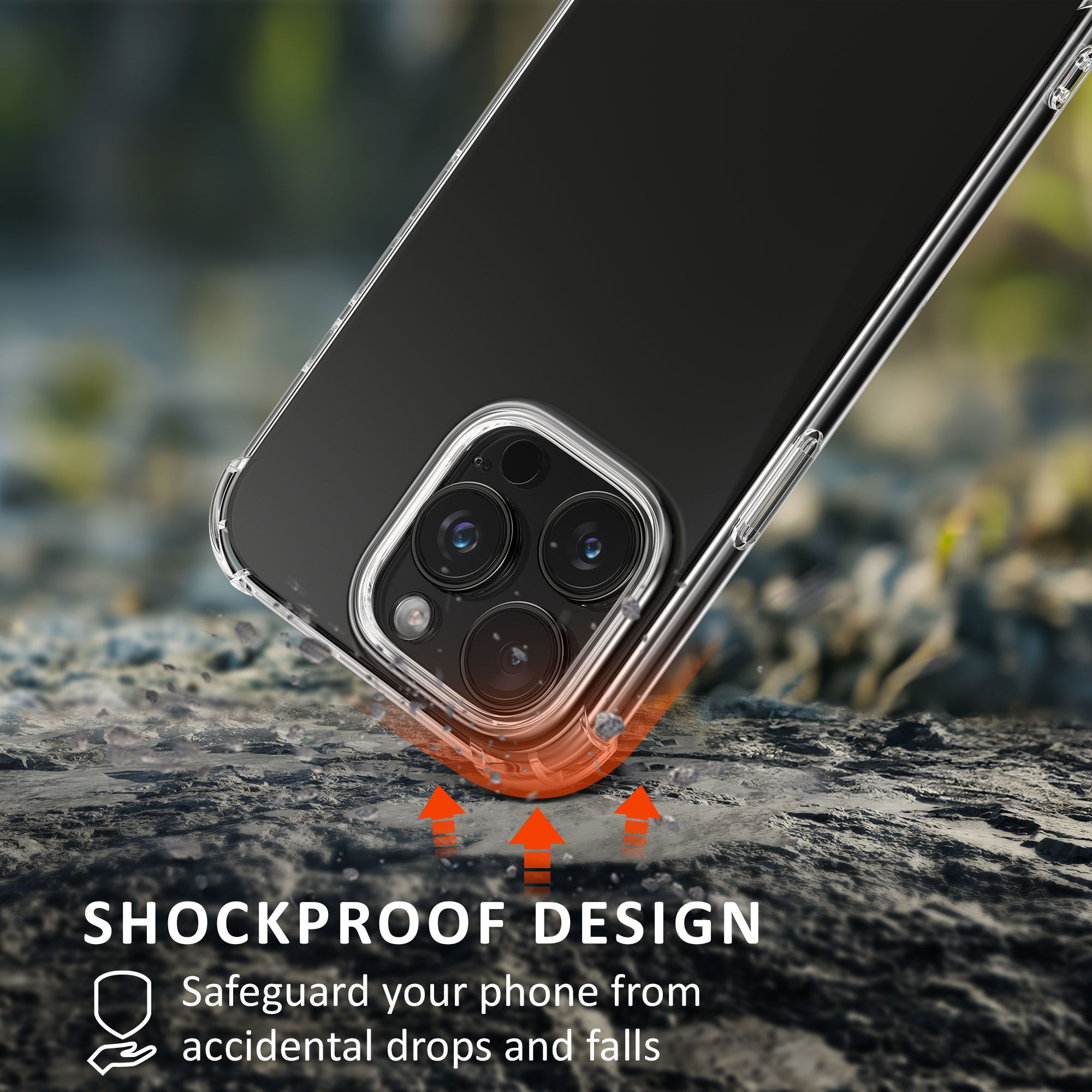 Ochranná fólie kalibri pro iPhone 15 Pro - transparentní