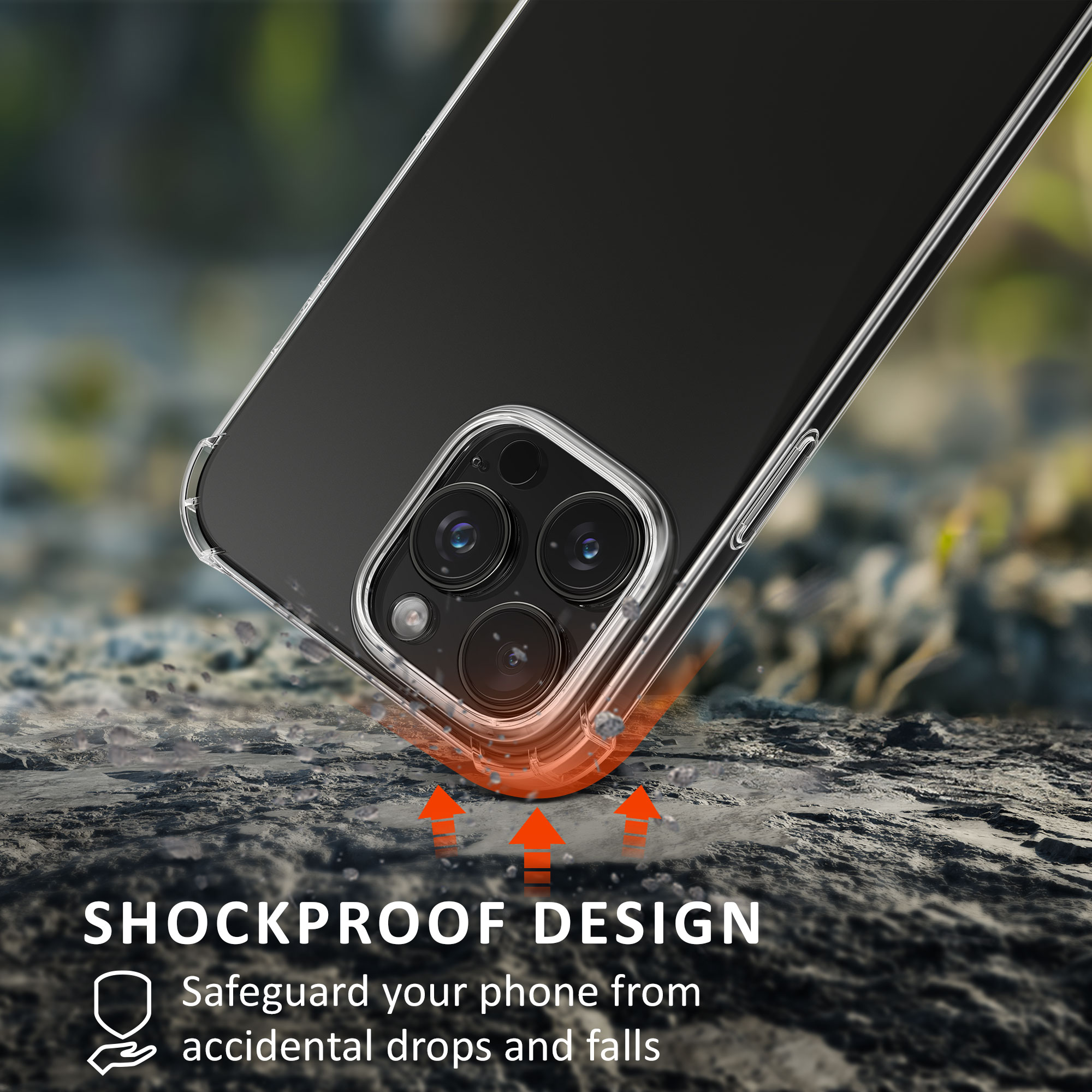 Ochranná fólie kalibri pro iPhone 15 Pro Max - transparentní