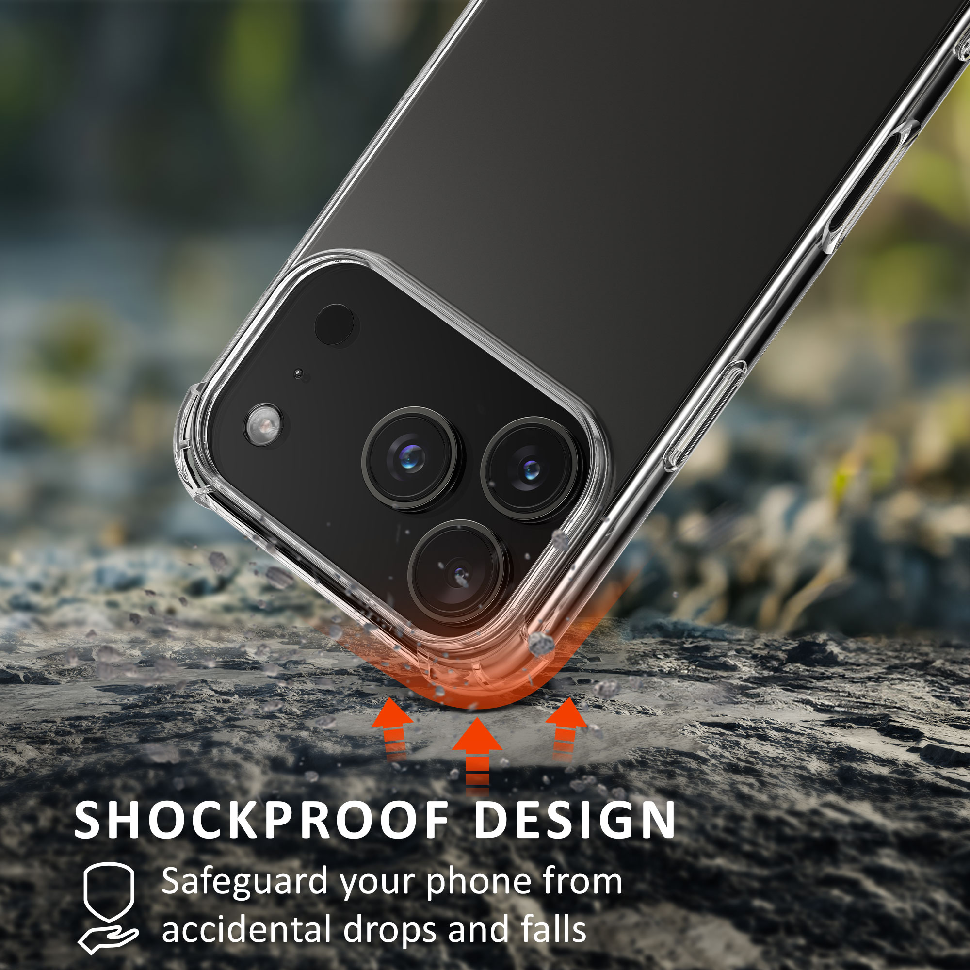 Ochranné sklo Kalibri pro iPhone 17 Pro - transparentní