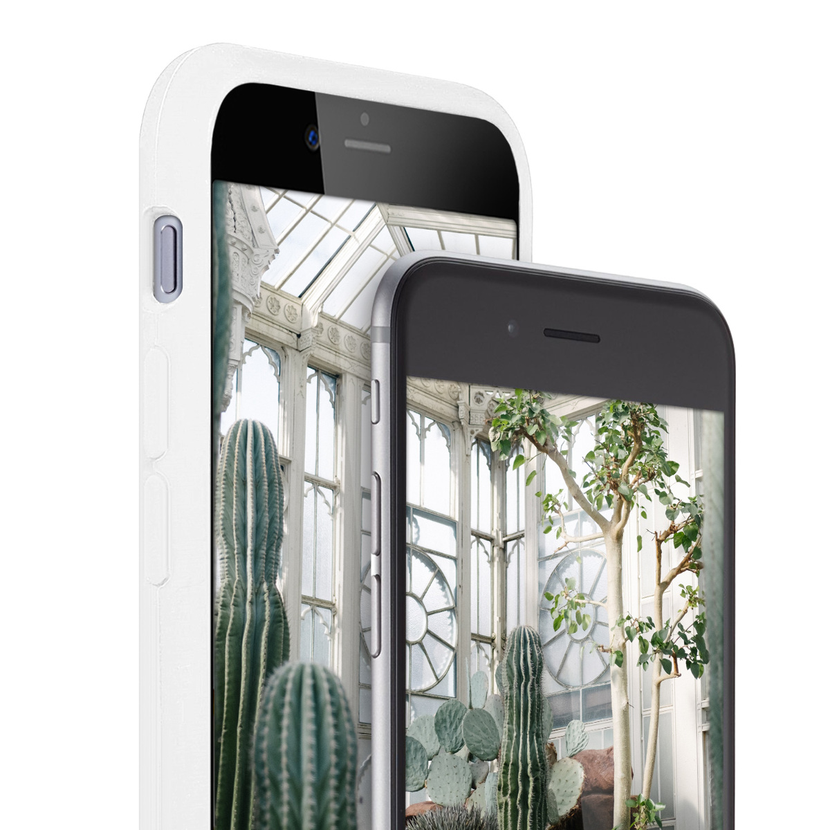 Silikonový kryt kwmobile pro Apple iPhone 6 / 6S - bílá