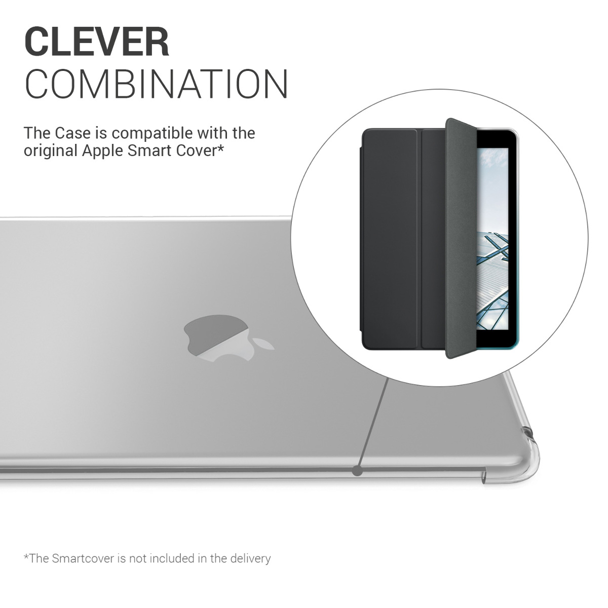 Pouzdro na tablet kwmobile iPad Mini 4 - čirá