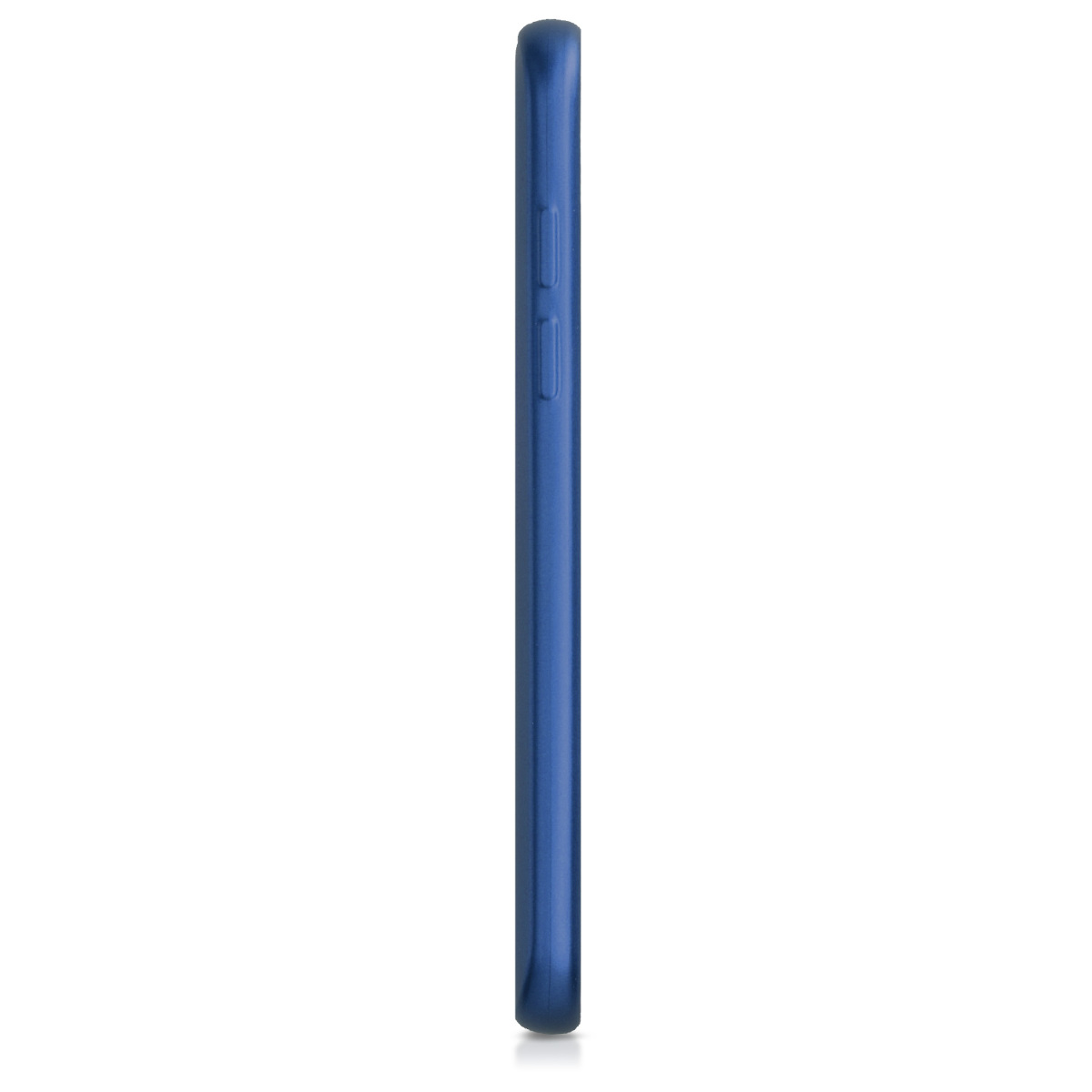 Kryt na mobil Samsung Galaxy A3 (2017) kwmobile TPU metalický Metalická modrá